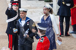 Trooping the Colour 2013 (spectators): Spectators arriving at Horse Guards Arch. Image #977, 15 June 2013 09:48