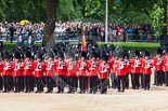 Trooping the Colour 2013: No. 1 Guard (Escort to the Colour),1st Battalion Welsh Guards, at the begin of the March Past. Image #527, 15 June 2013 11:33 Horse Guards Parade, London, UK