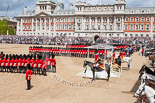 Trooping the Colour 2013: No. 1 to No. 4 Guard during the March Past. Image #552, 15 June 2013 11:38 Horse Guards Parade, London, UK
