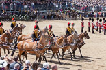 Trooping the Colour 2013: The Ride Past - the King's Troop Royal Horse Artillery. Image #669, 15 June 2013 11:54 Horse Guards Parade, London, UK