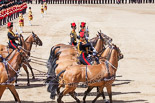 Trooping the Colour 2013: The Ride Past - the King's Troop Royal Horse Artillery. Image #674, 15 June 2013 11:54 Horse Guards Parade, London, UK