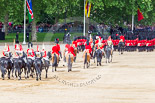 Trooping the Colour 2013: The March Off - the "second half" of the Royal Procession following the guards divisions. Image #866, 15 June 2013 12:13 Horse Guards Parade, London, UK