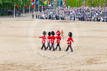 Trooping the Colour 2013: After the parade - the Keepers of the Ground, the first to arrive at Horse Guards Parade, are the last to leave. Image #871, 15 June 2013 12:15 Horse Guards Parade, London, UK