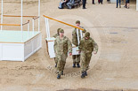 Trooping the Colour 2013: After the parade - disassembling the dais. Image #875, 15 June 2013 12:16 Horse Guards Parade, London, UK