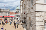 Trooping the Colour 2013: After the parade - Horse Guards Parade busy with tourists again. Image #876, 15 June 2013 12:29 Horse Guards Parade, London, UK