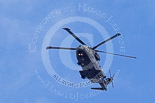 Trooping the Colour 2013: The RAF Flypast - first a Chinook and two Merlin helicopter, here one of the two Merlins. Image #884, 15 June 2013 12:59 Horse Guards Parade, London, UK