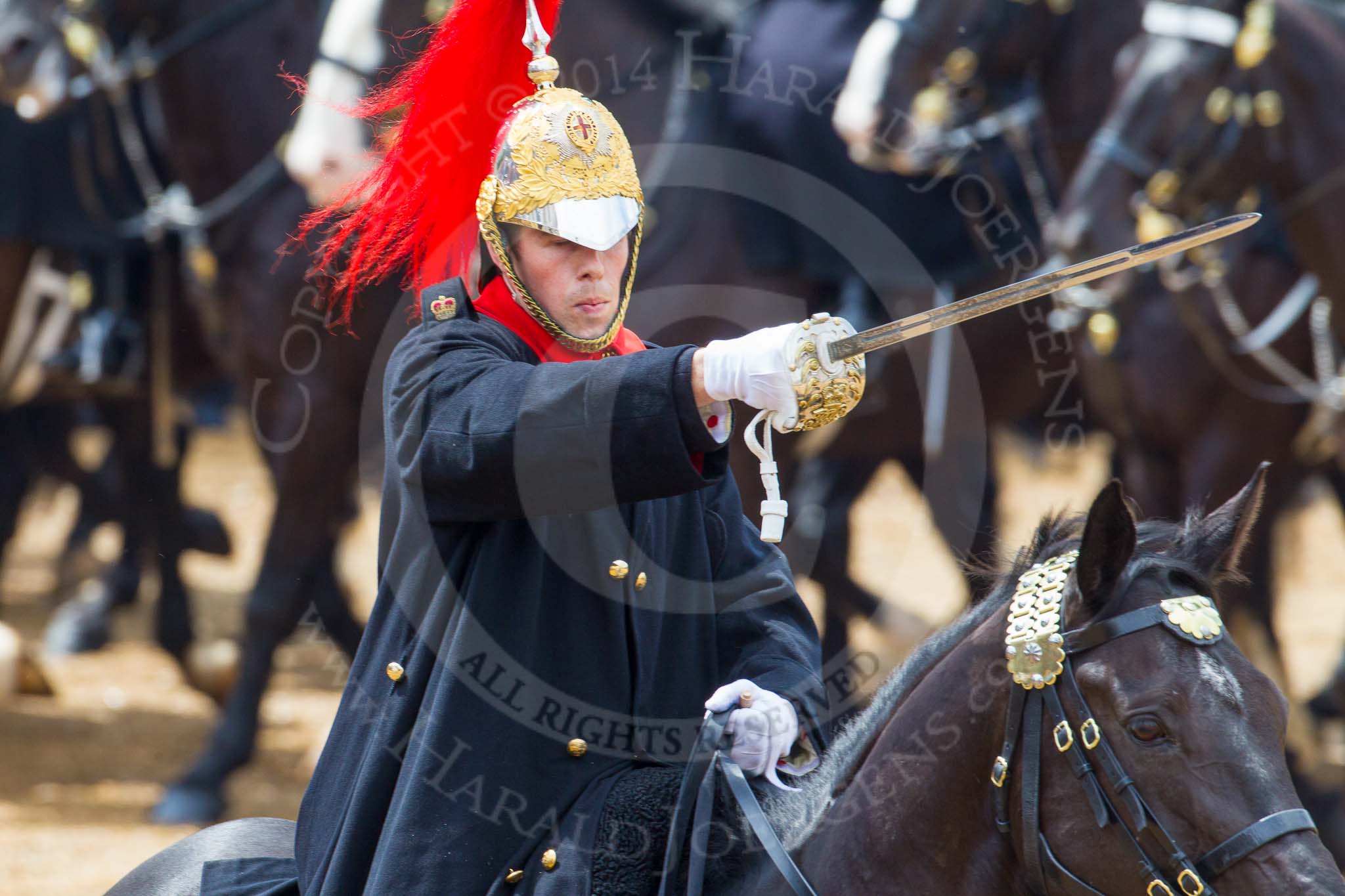 The Colonel's Review 2014.
Horse Guards Parade, Westminster,
London,

United Kingdom,
on 07 June 2014 at 11:58, image #672