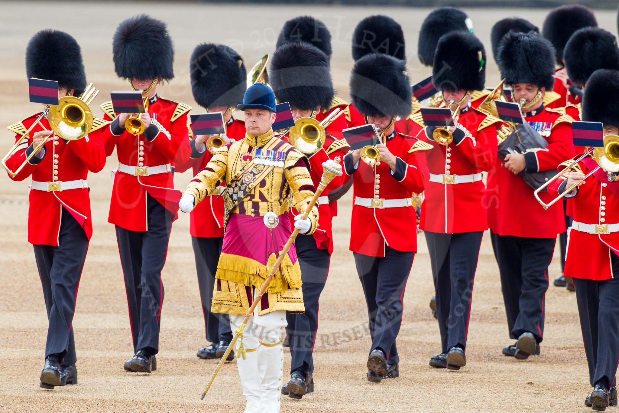 Trooping the Colour 2014.
Horse Guards Parade, Westminster,
London SW1A,

United Kingdom,
on 14 June 2014 at 10:13, image #79