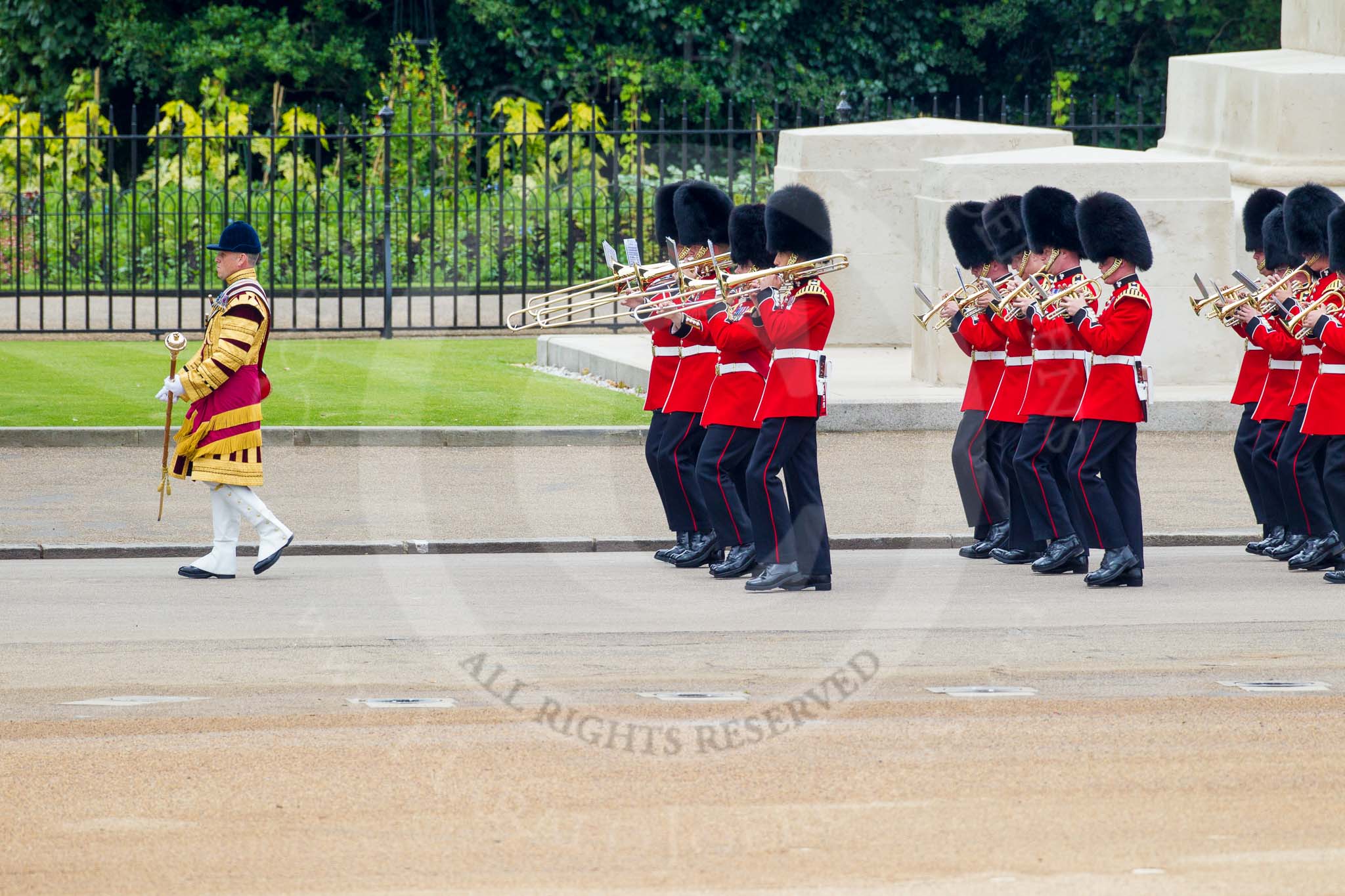 Trooping the Colour 2014.
Horse Guards Parade, Westminster,
London SW1A,

United Kingdom,
on 14 June 2014 at 10:15, image #90
