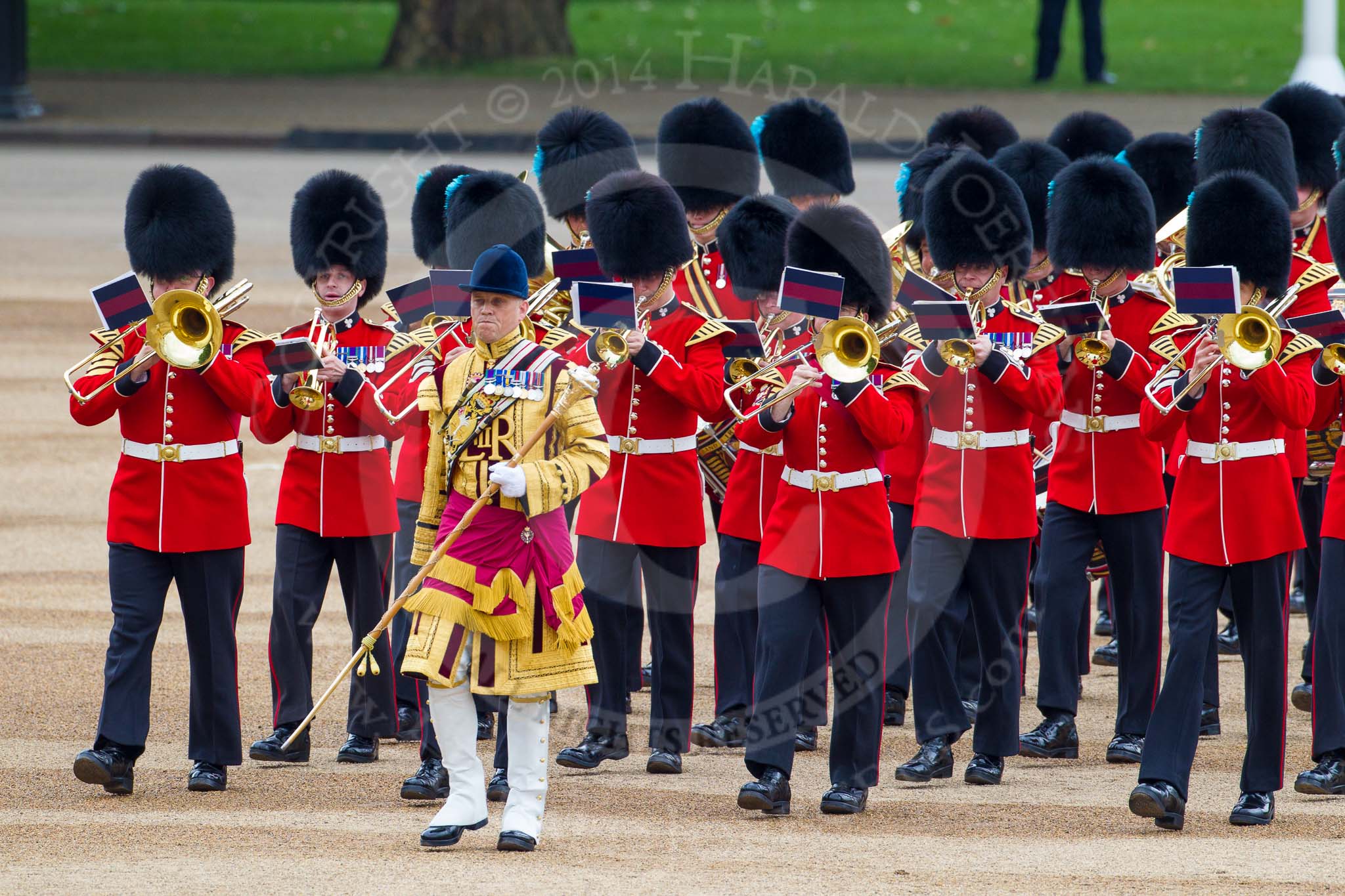 Trooping the Colour 2014.
Horse Guards Parade, Westminster,
London SW1A,

United Kingdom,
on 14 June 2014 at 10:16, image #99