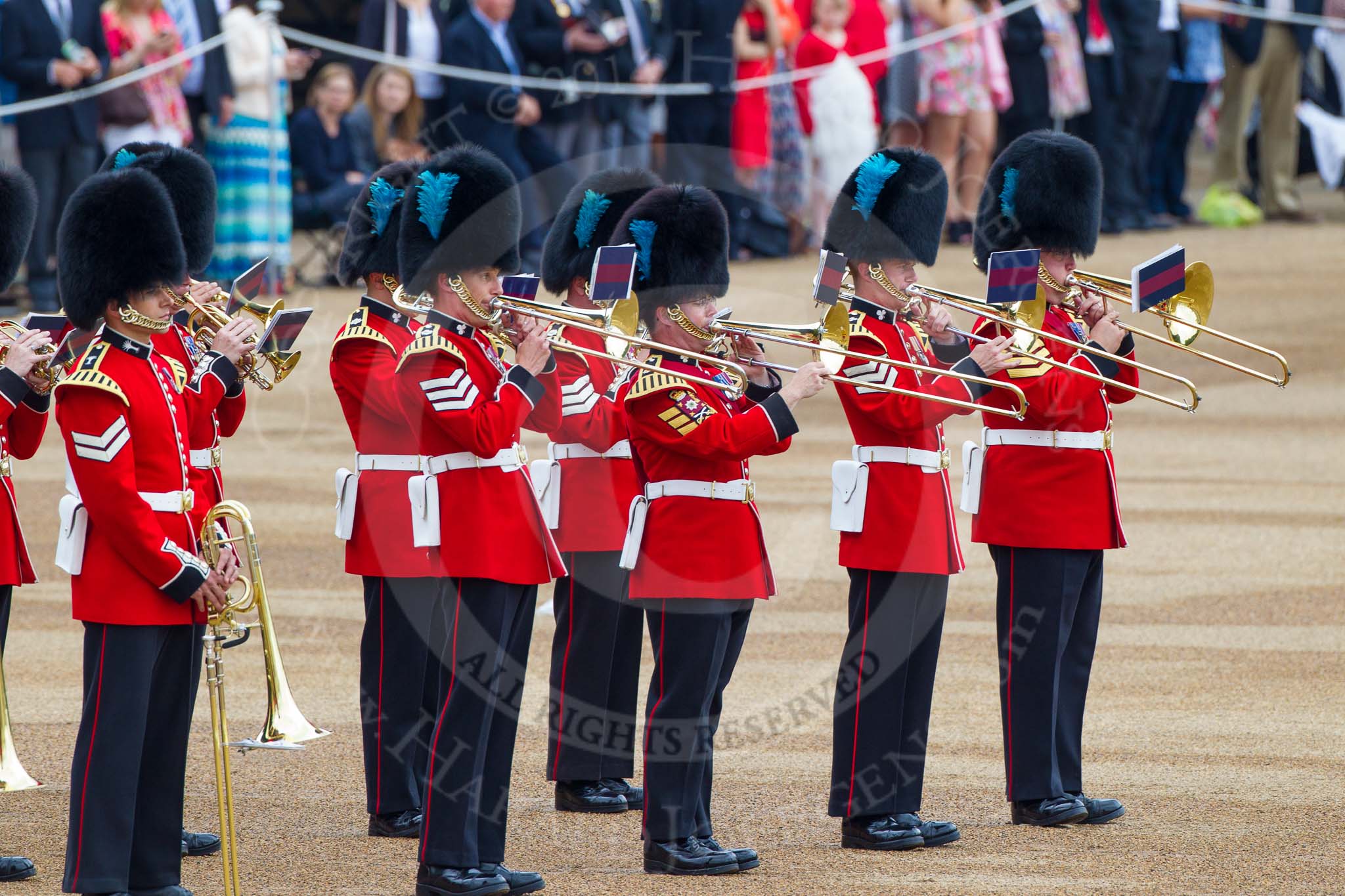 Trooping the Colour 2014.
Horse Guards Parade, Westminster,
London SW1A,

United Kingdom,
on 14 June 2014 at 10:17, image #107