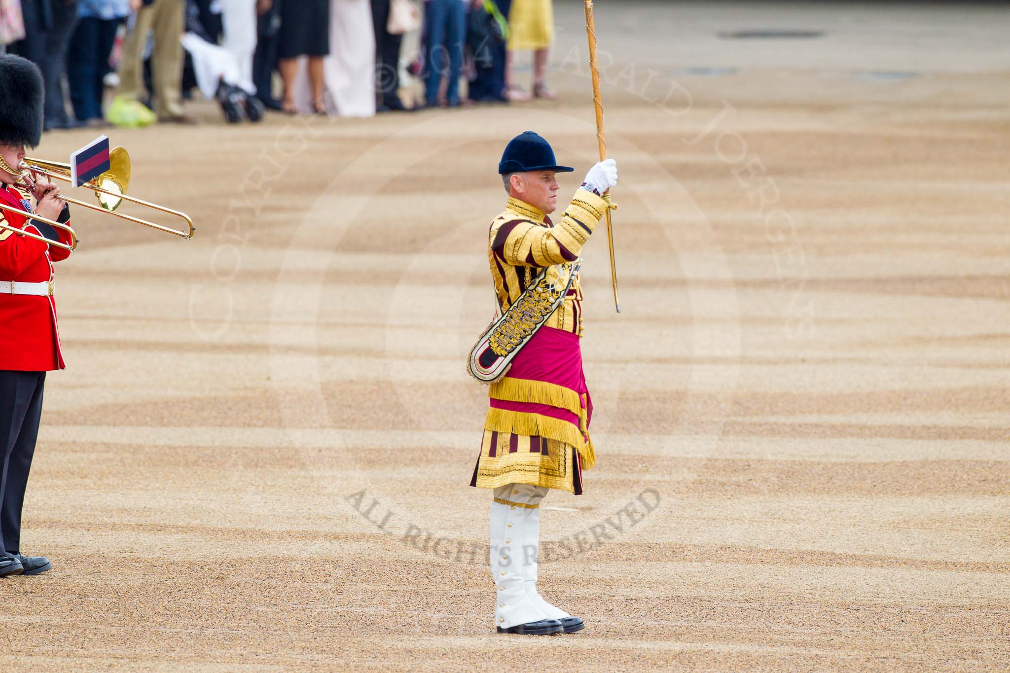 Trooping the Colour 2014.
Horse Guards Parade, Westminster,
London SW1A,

United Kingdom,
on 14 June 2014 at 10:17, image #108