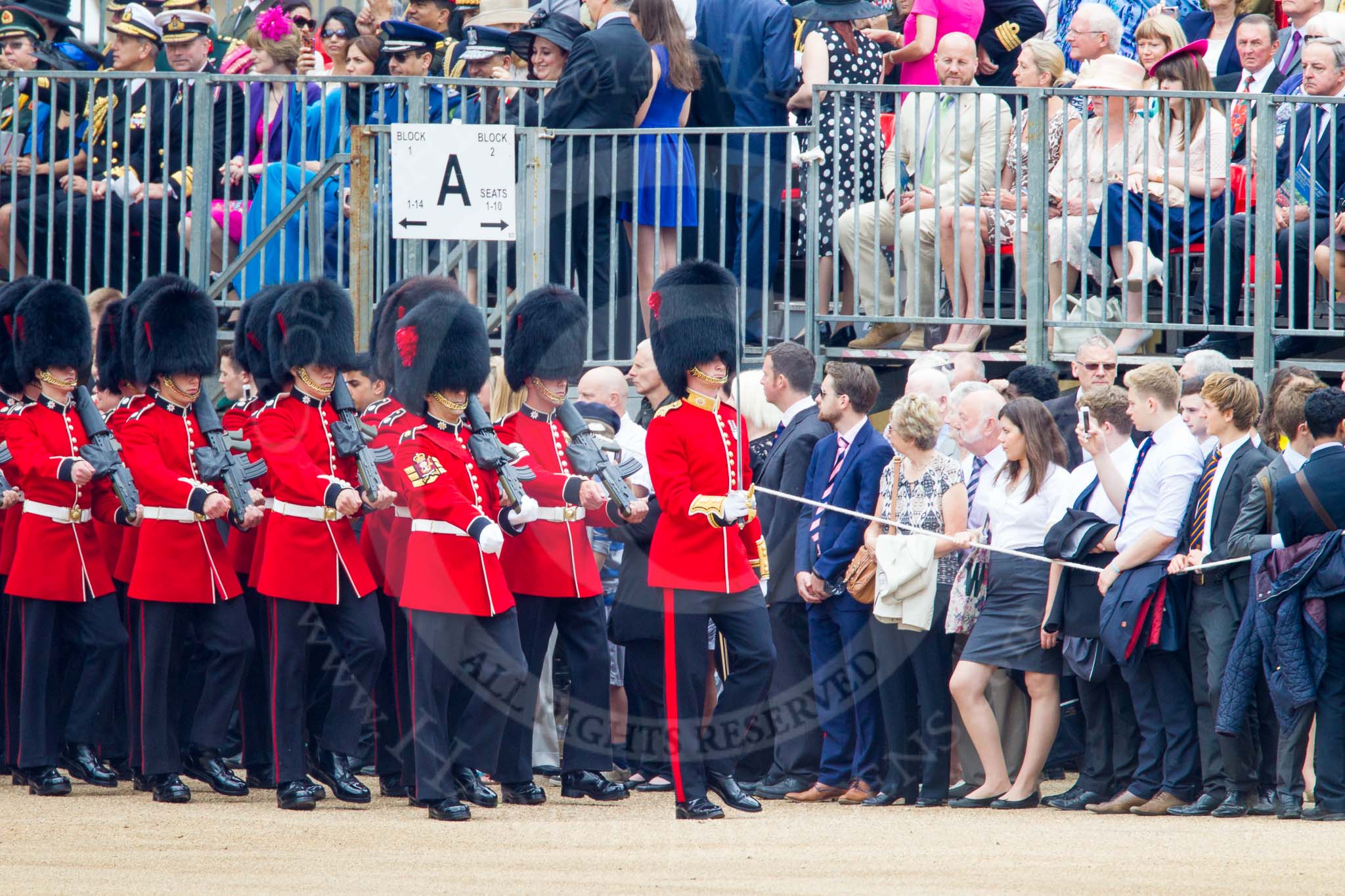 Trooping the Colour 2014.
Horse Guards Parade, Westminster,
London SW1A,

United Kingdom,
on 14 June 2014 at 10:24, image #119