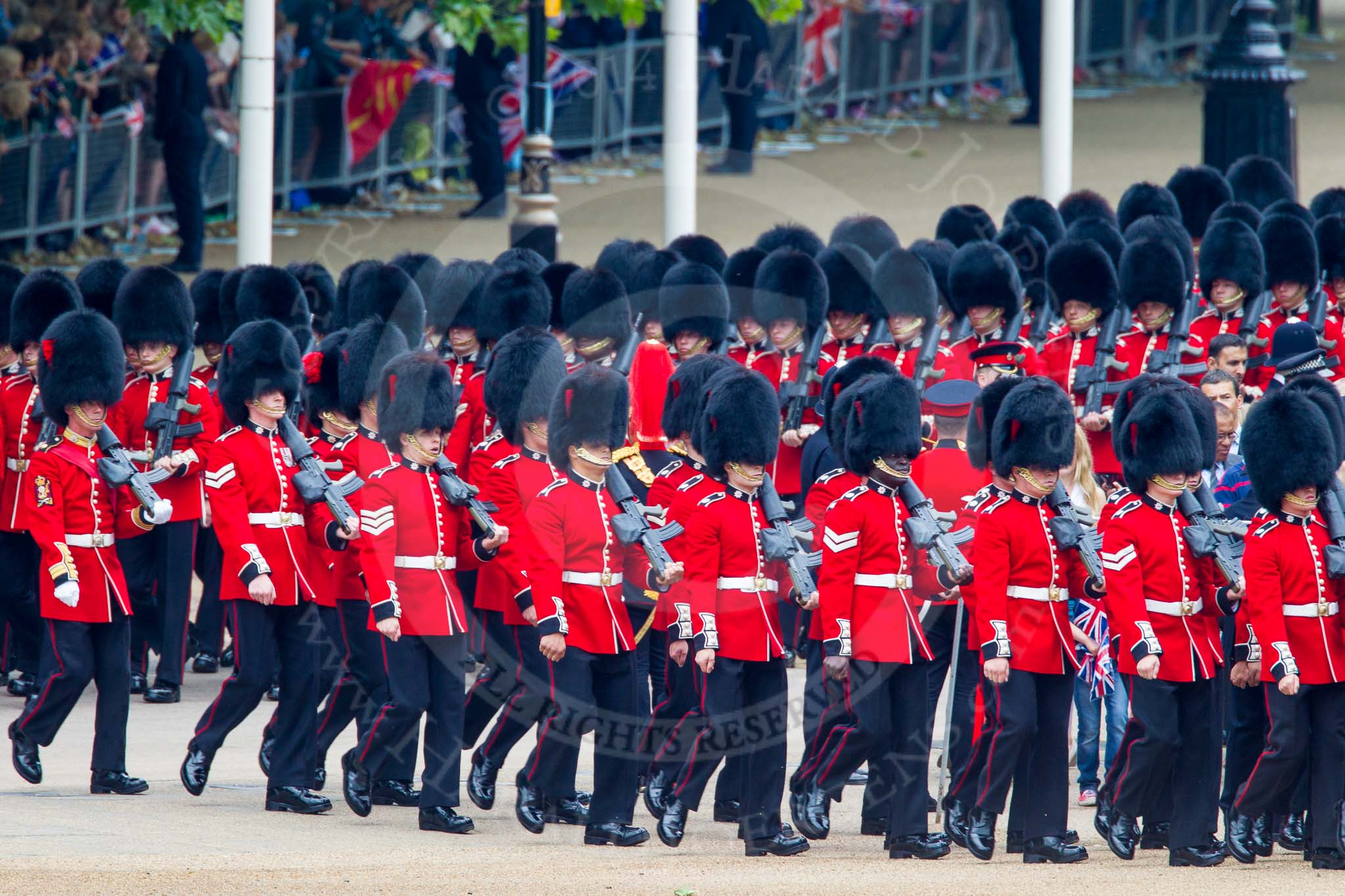 Trooping the Colour 2014.
Horse Guards Parade, Westminster,
London SW1A,

United Kingdom,
on 14 June 2014 at 10:24, image #122