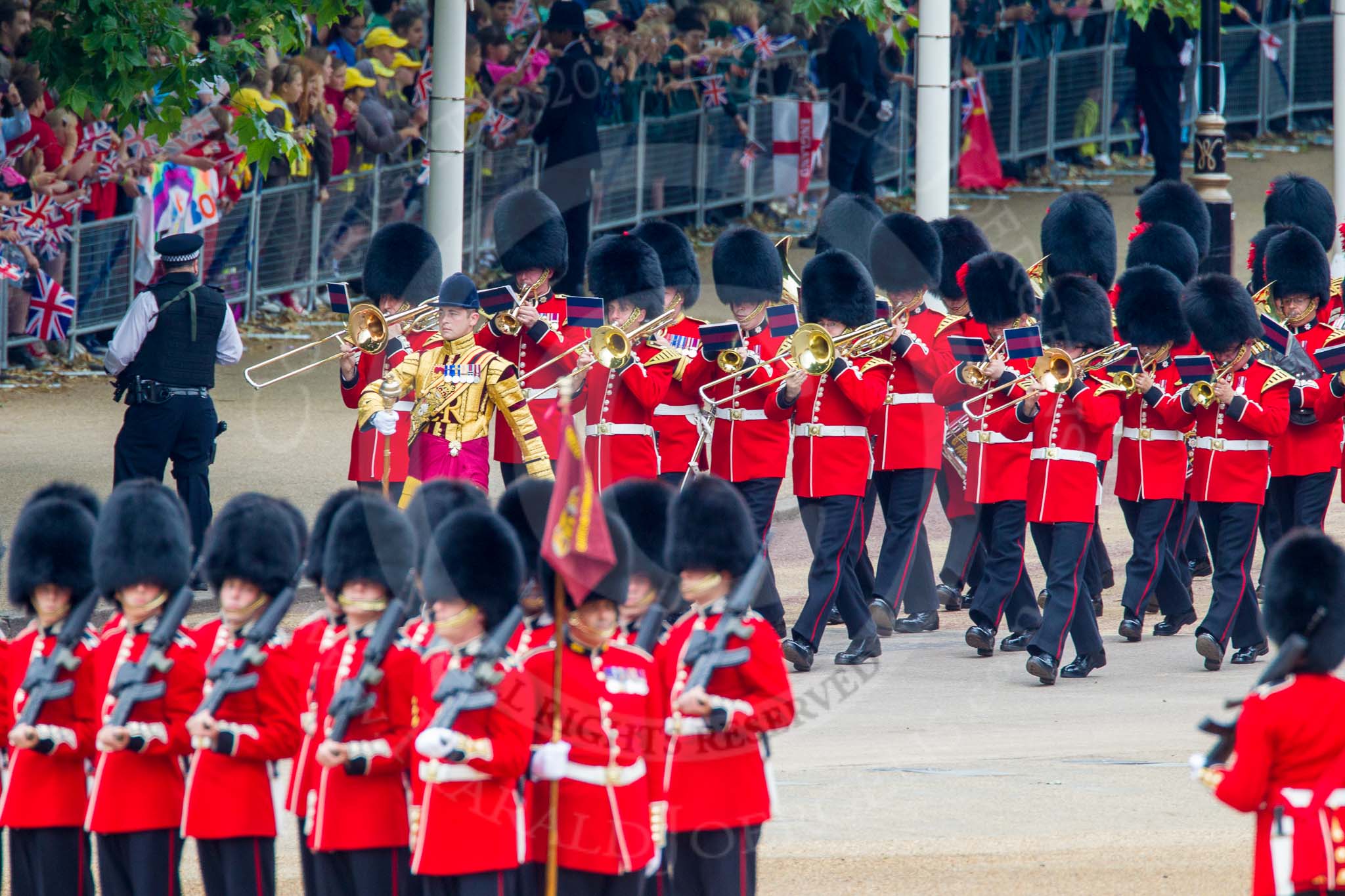Trooping the Colour 2014.
Horse Guards Parade, Westminster,
London SW1A,

United Kingdom,
on 14 June 2014 at 10:26, image #143