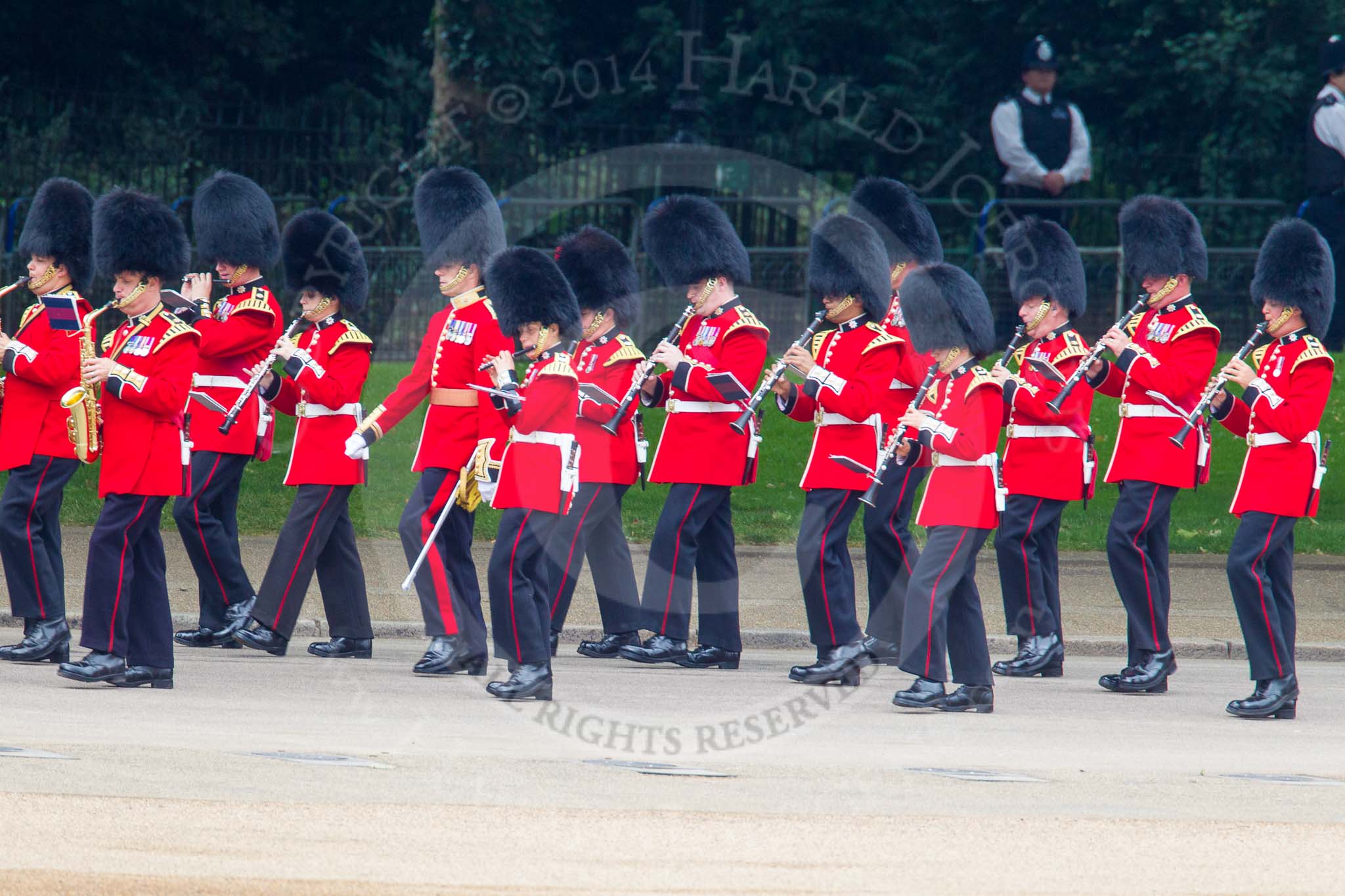 Trooping the Colour 2014.
Horse Guards Parade, Westminster,
London SW1A,

United Kingdom,
on 14 June 2014 at 10:26, image #149
