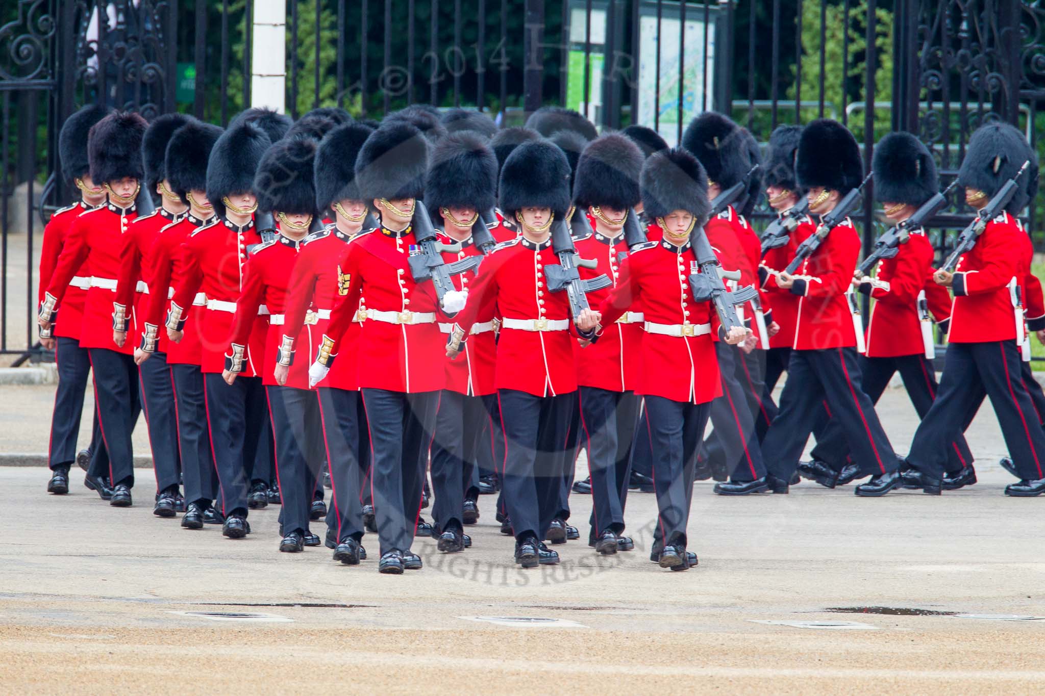 Trooping the Colour 2014.
Horse Guards Parade, Westminster,
London SW1A,

United Kingdom,
on 14 June 2014 at 10:27, image #151