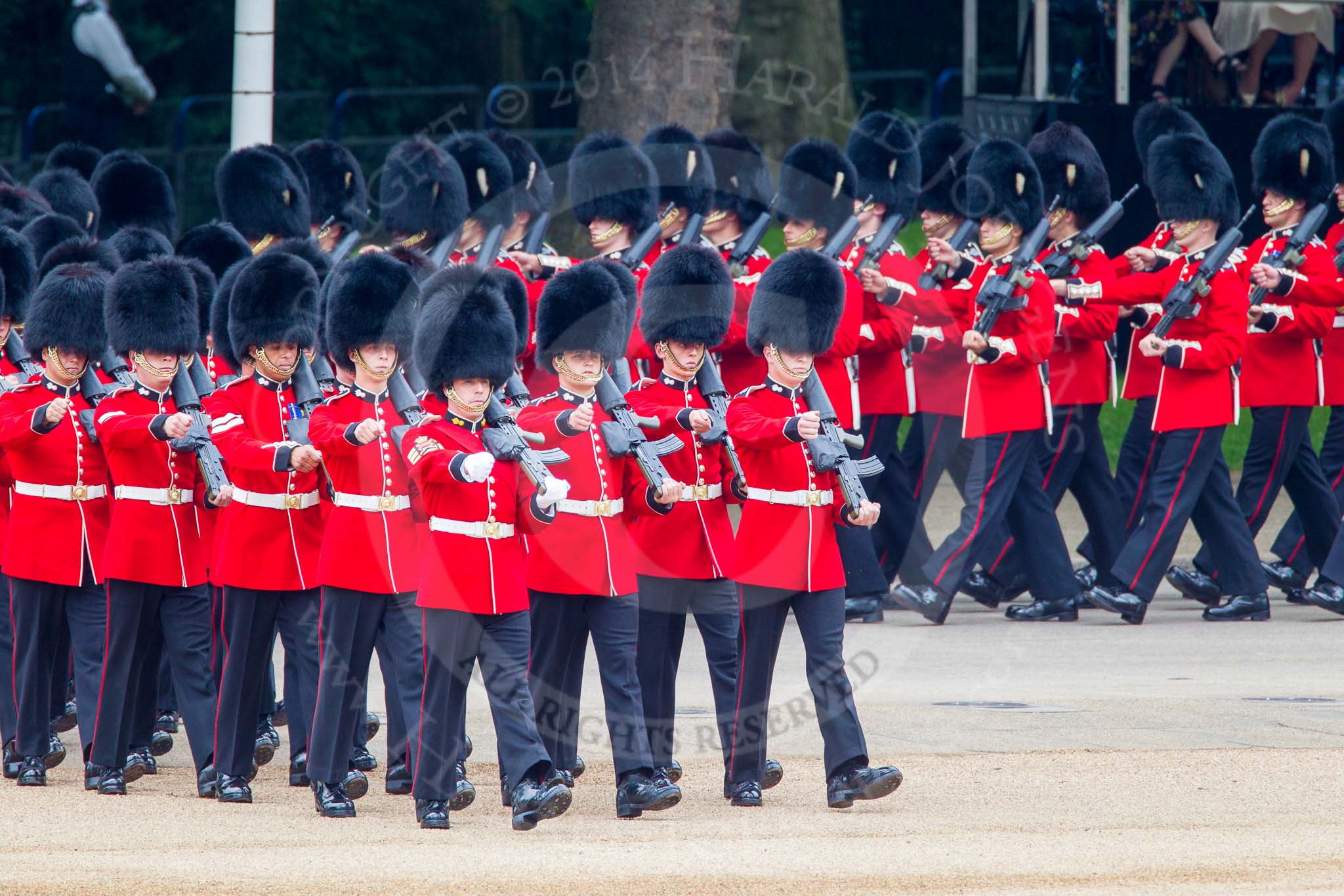 Trooping the Colour 2014.
Horse Guards Parade, Westminster,
London SW1A,

United Kingdom,
on 14 June 2014 at 10:27, image #153