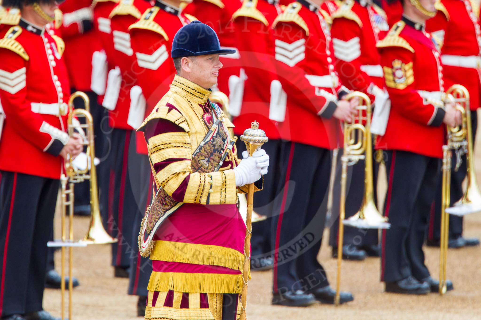 Trooping the Colour 2014.
Horse Guards Parade, Westminster,
London SW1A,

United Kingdom,
on 14 June 2014 at 10:29, image #164