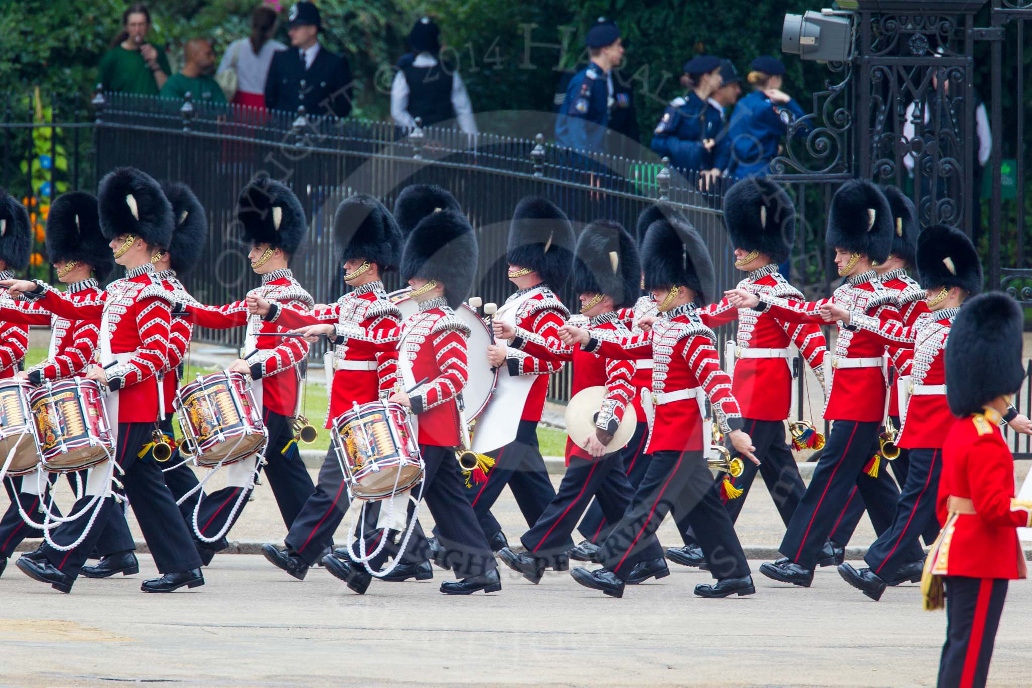 Trooping the Colour 2014.
Horse Guards Parade, Westminster,
London SW1A,

United Kingdom,
on 14 June 2014 at 10:29, image #173