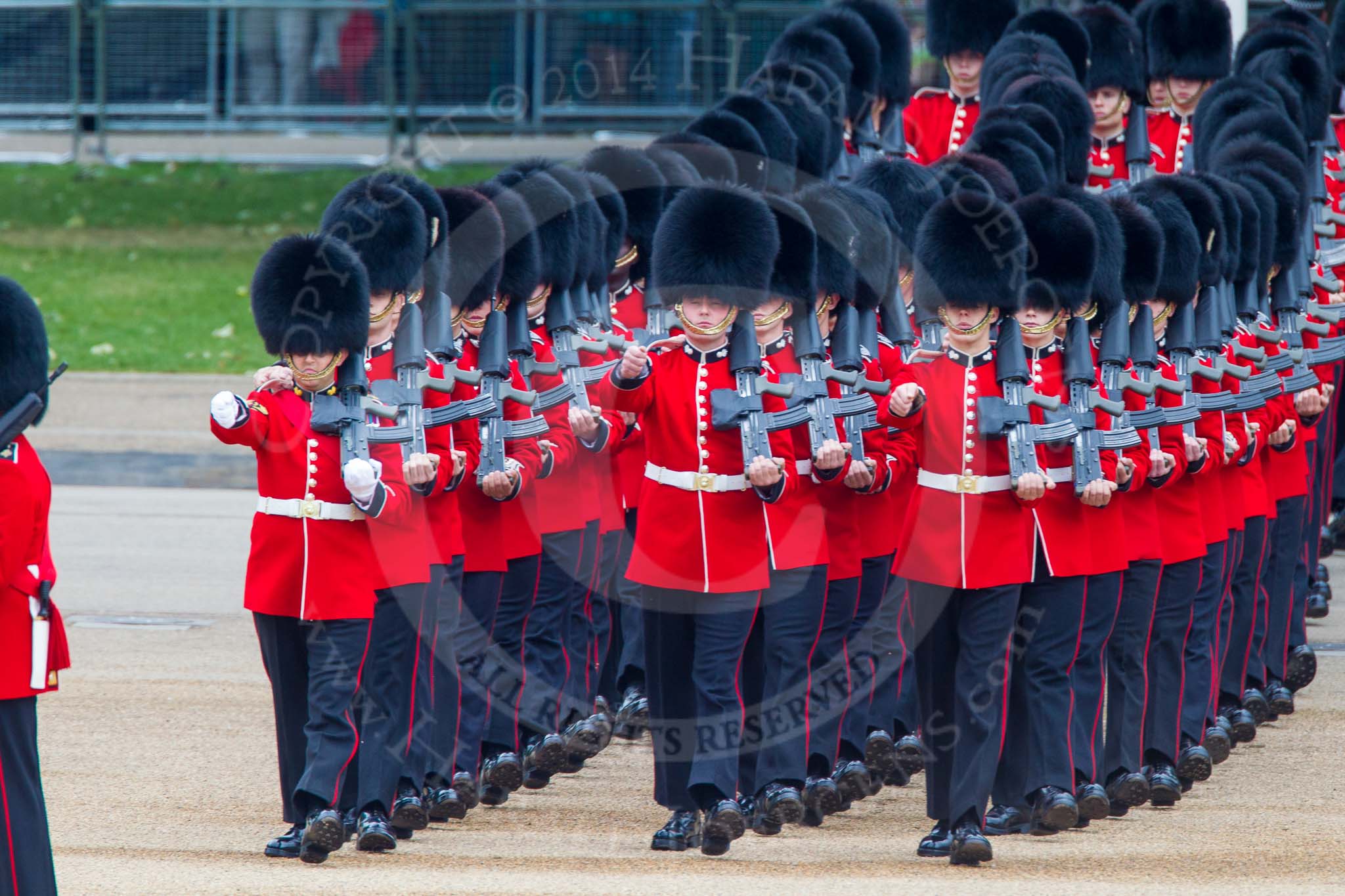Trooping the Colour 2014.
Horse Guards Parade, Westminster,
London SW1A,

United Kingdom,
on 14 June 2014 at 10:30, image #183
