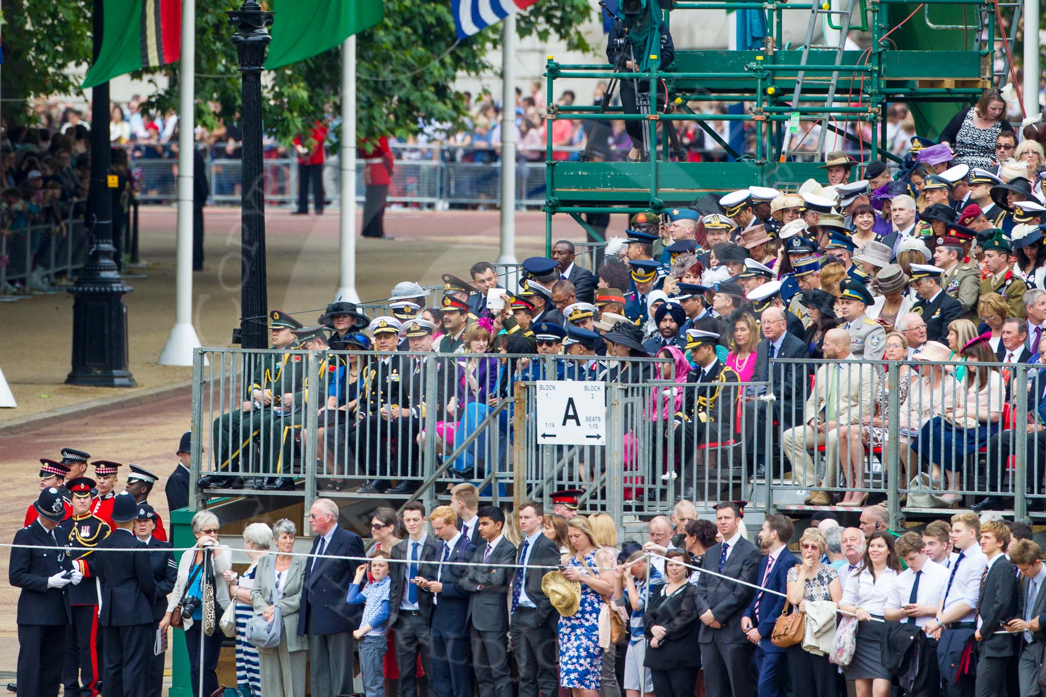Trooping the Colour 2014.
Horse Guards Parade, Westminster,
London SW1A,

United Kingdom,
on 14 June 2014 at 10:34, image #213