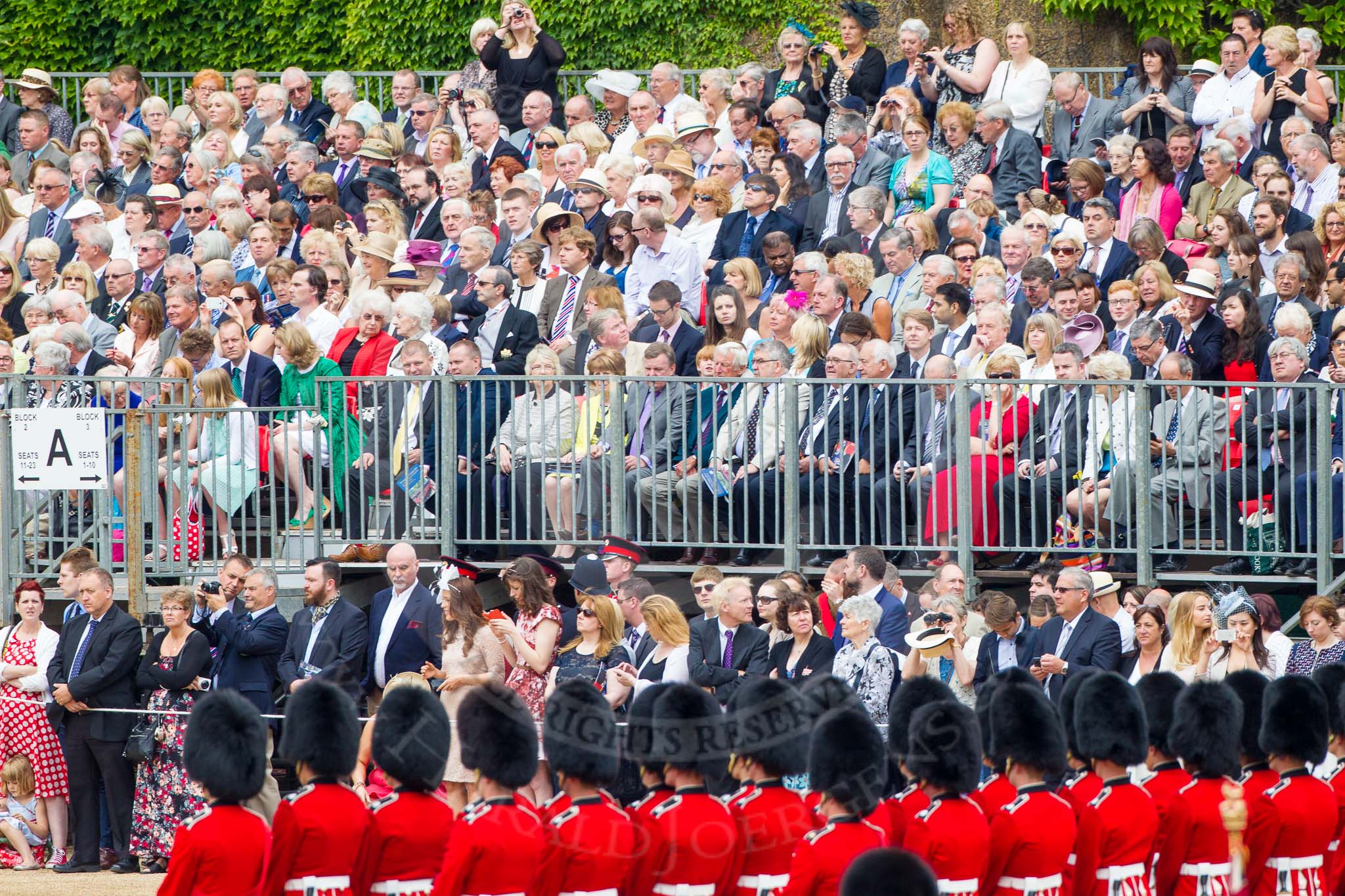 Trooping the Colour 2014.
Horse Guards Parade, Westminster,
London SW1A,

United Kingdom,
on 14 June 2014 at 10:34, image #215