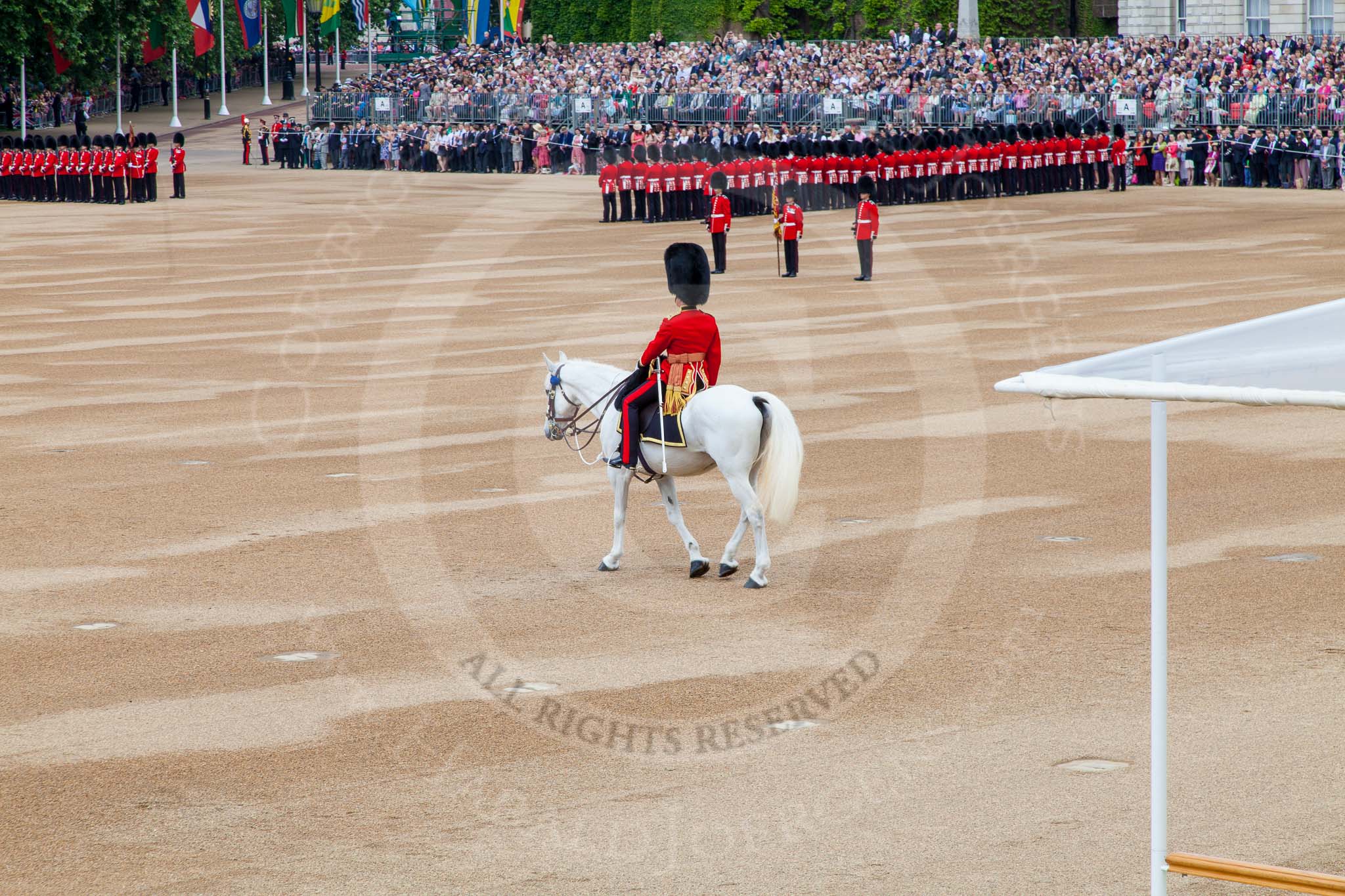 Trooping the Colour 2014.
Horse Guards Parade, Westminster,
London SW1A,

United Kingdom,
on 14 June 2014 at 10:35, image #219