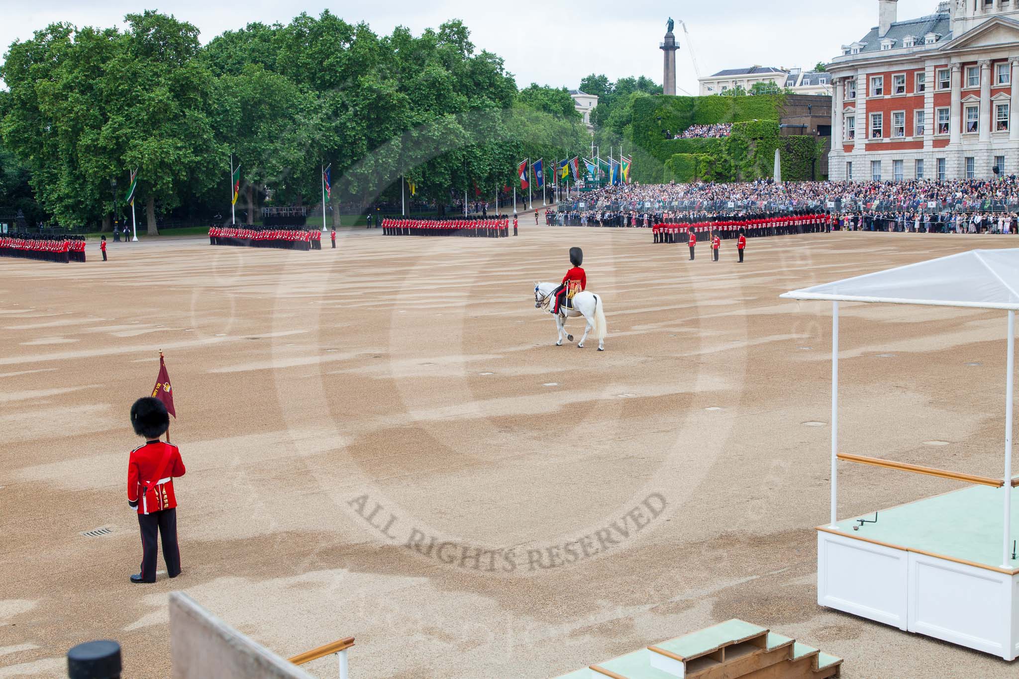 Trooping the Colour 2014.
Horse Guards Parade, Westminster,
London SW1A,

United Kingdom,
on 14 June 2014 at 10:35, image #220