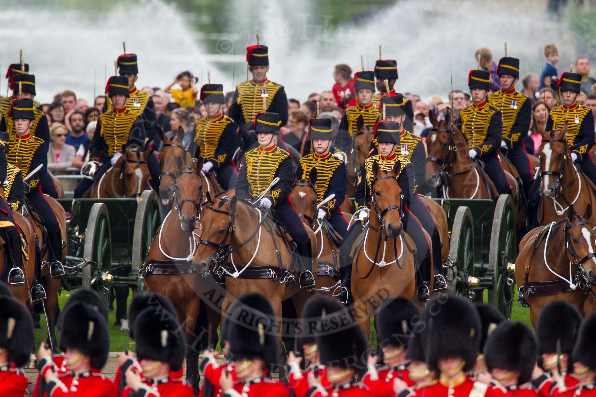Trooping the Colour 2014.
Horse Guards Parade, Westminster,
London SW1A,

United Kingdom,
on 14 June 2014 at 10:42, image #237