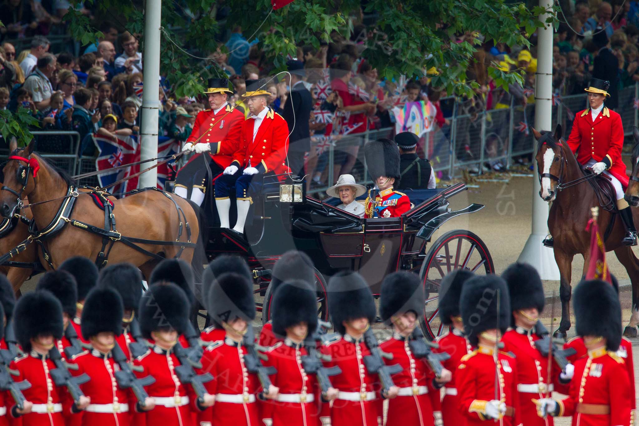 Trooping the Colour 2014.
Horse Guards Parade, Westminster,
London SW1A,

United Kingdom,
on 14 June 2014 at 10:49, image #261