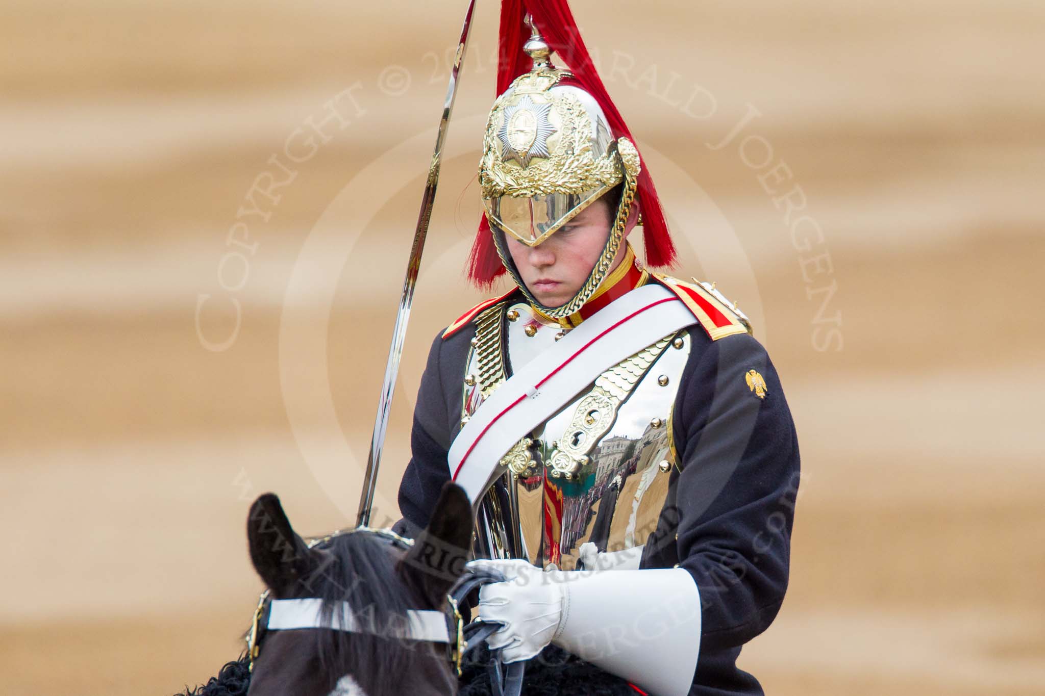 Trooping the Colour 2014.
Horse Guards Parade, Westminster,
London SW1A,

United Kingdom,
on 14 June 2014 at 10:57, image #328