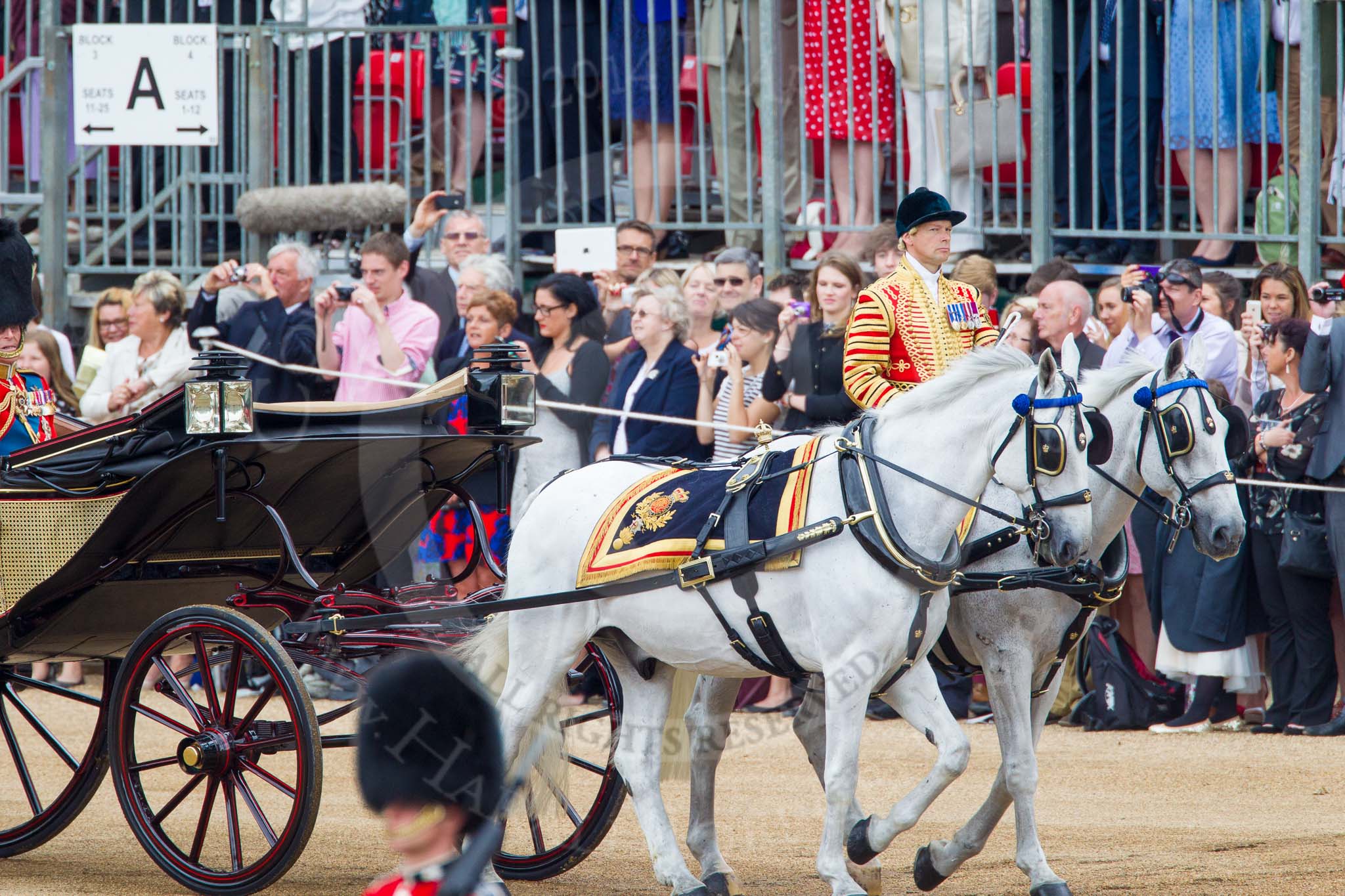 Trooping the Colour 2014.
Horse Guards Parade, Westminster,
London SW1A,

United Kingdom,
on 14 June 2014 at 10:58, image #340