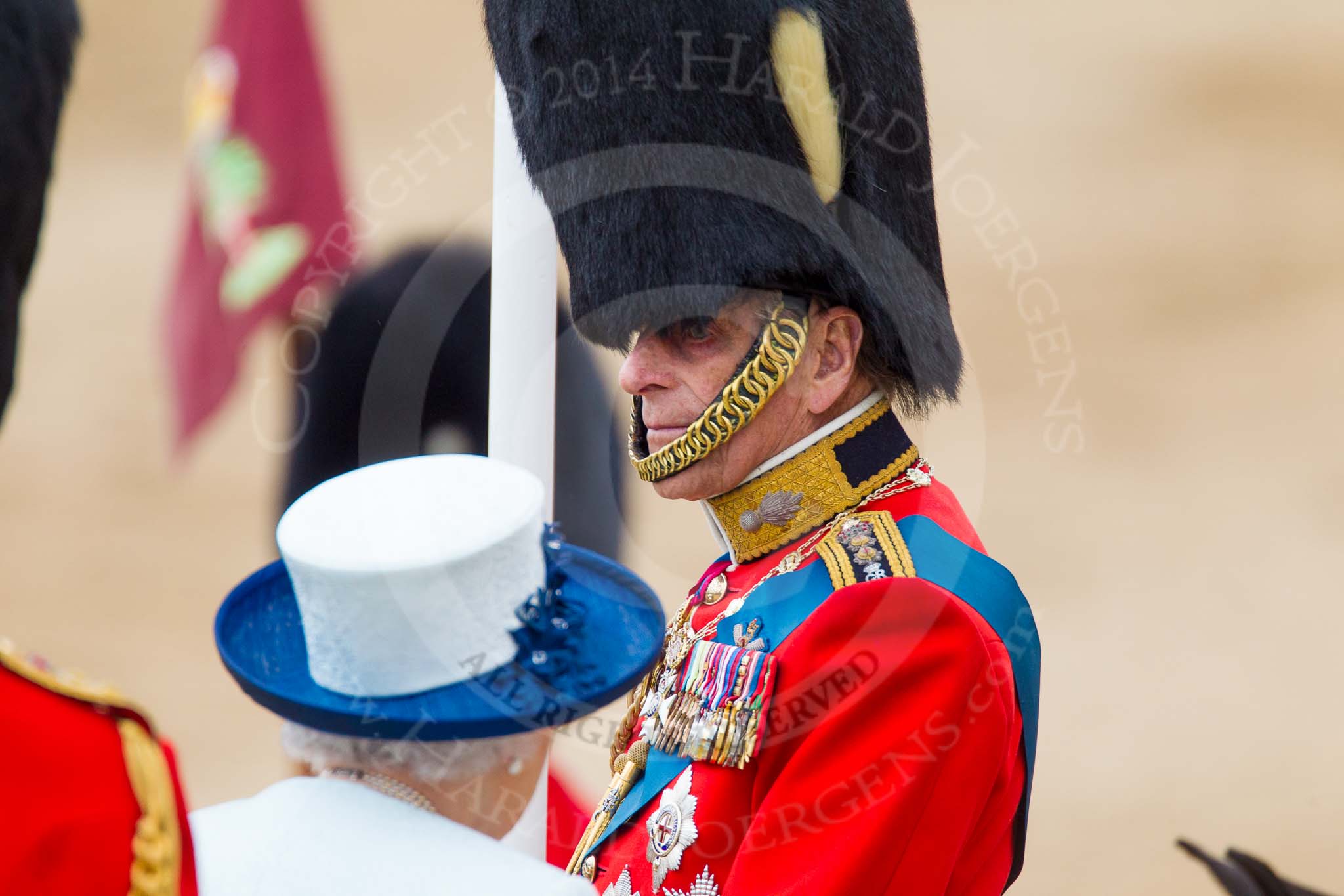 Trooping the Colour 2014.
Horse Guards Parade, Westminster,
London SW1A,

United Kingdom,
on 14 June 2014 at 11:08, image #449