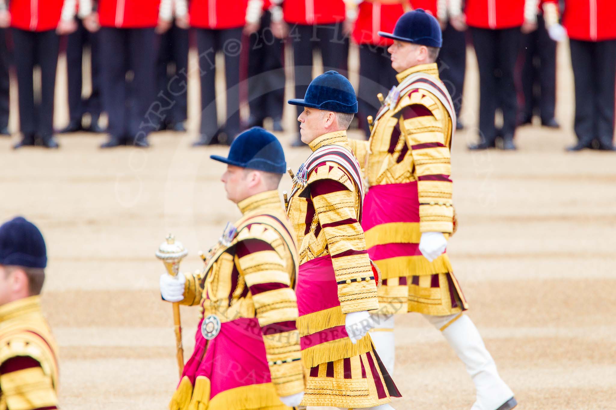 Trooping the Colour 2014.
Horse Guards Parade, Westminster,
London SW1A,

United Kingdom,
on 14 June 2014 at 11:14, image #471