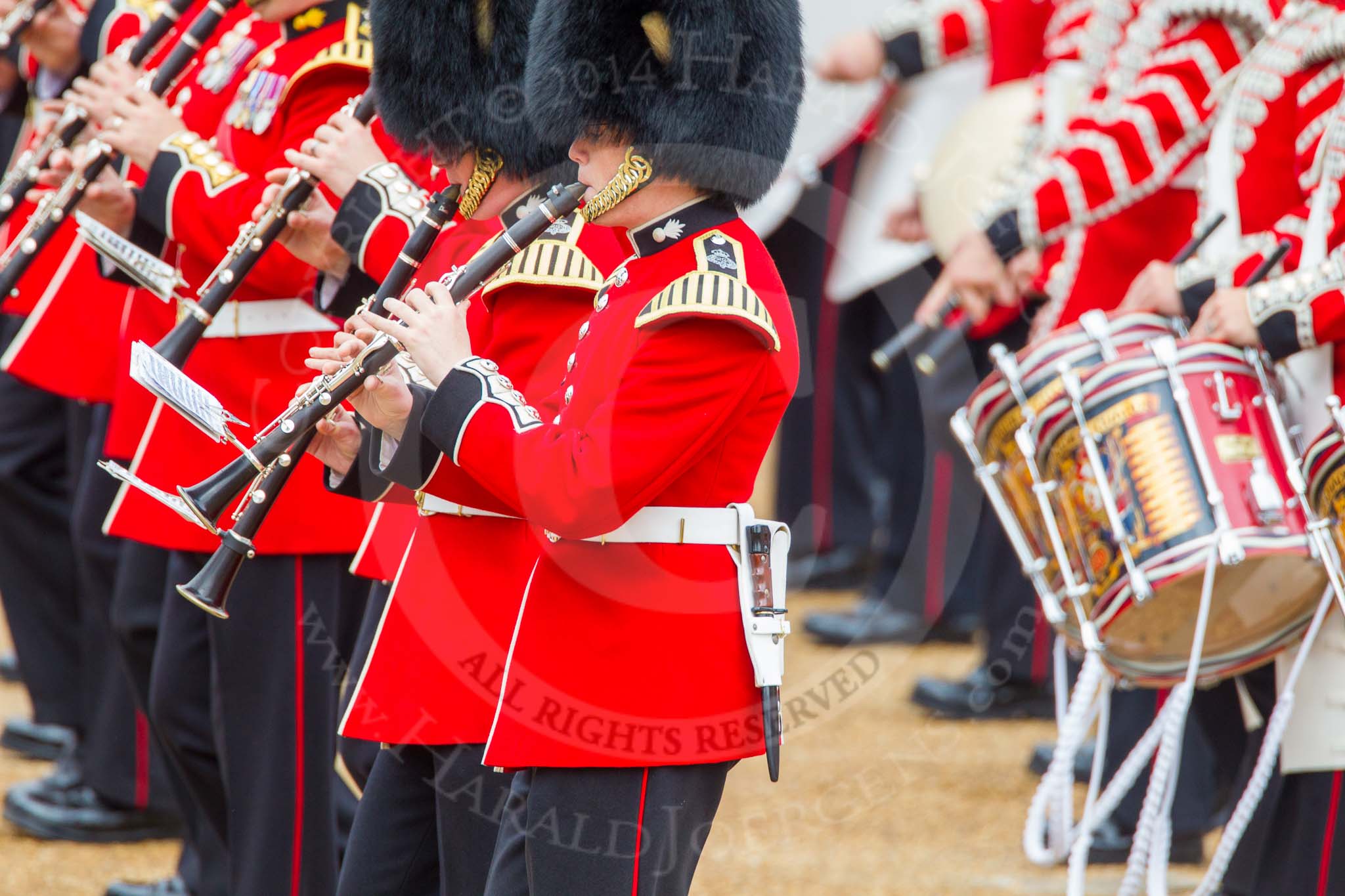 Trooping the Colour 2014.
Horse Guards Parade, Westminster,
London SW1A,

United Kingdom,
on 14 June 2014 at 11:14, image #472