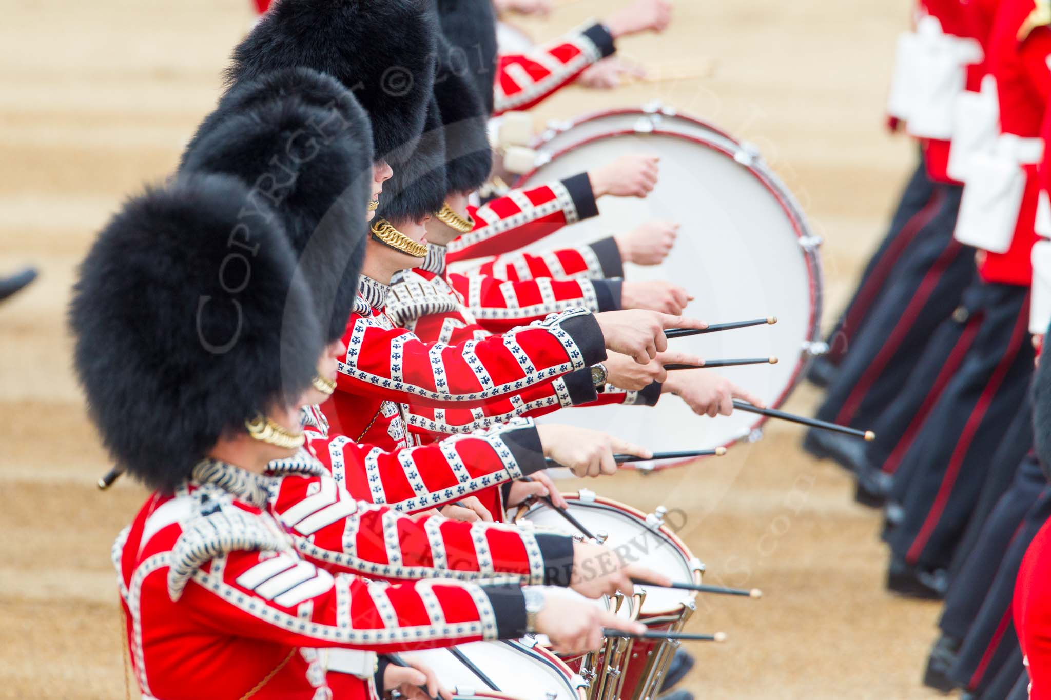 Trooping the Colour 2014.
Horse Guards Parade, Westminster,
London SW1A,

United Kingdom,
on 14 June 2014 at 11:15, image #486