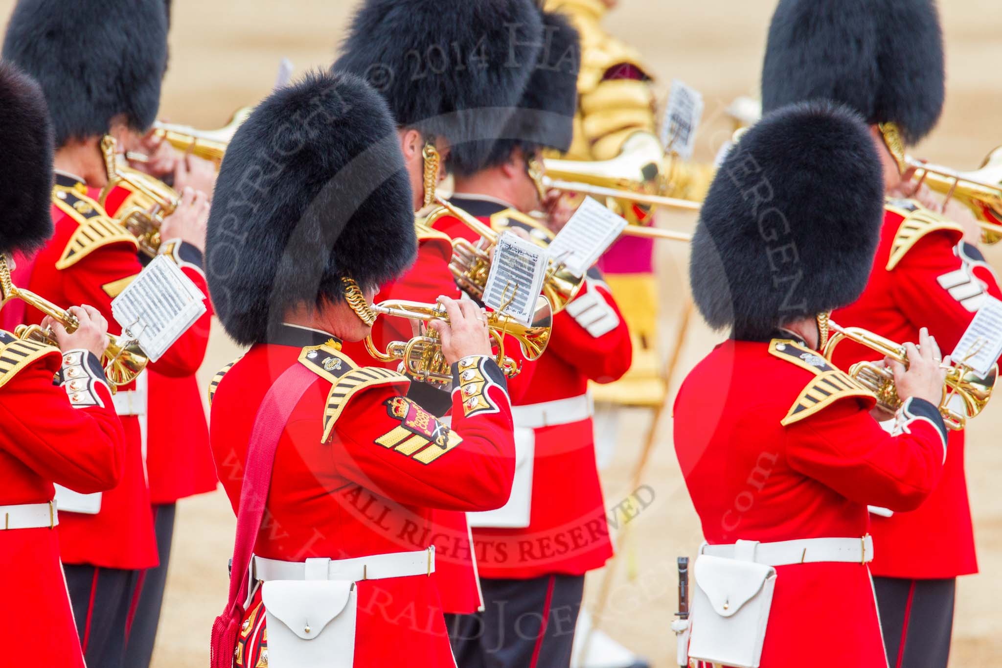 Trooping the Colour 2014.
Horse Guards Parade, Westminster,
London SW1A,

United Kingdom,
on 14 June 2014 at 11:15, image #489