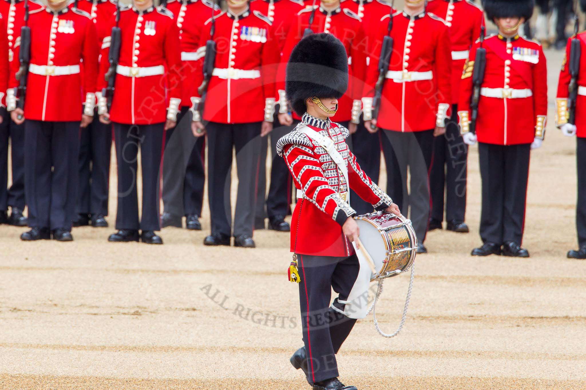 Trooping the Colour 2014.
Horse Guards Parade, Westminster,
London SW1A,

United Kingdom,
on 14 June 2014 at 11:16, image #498