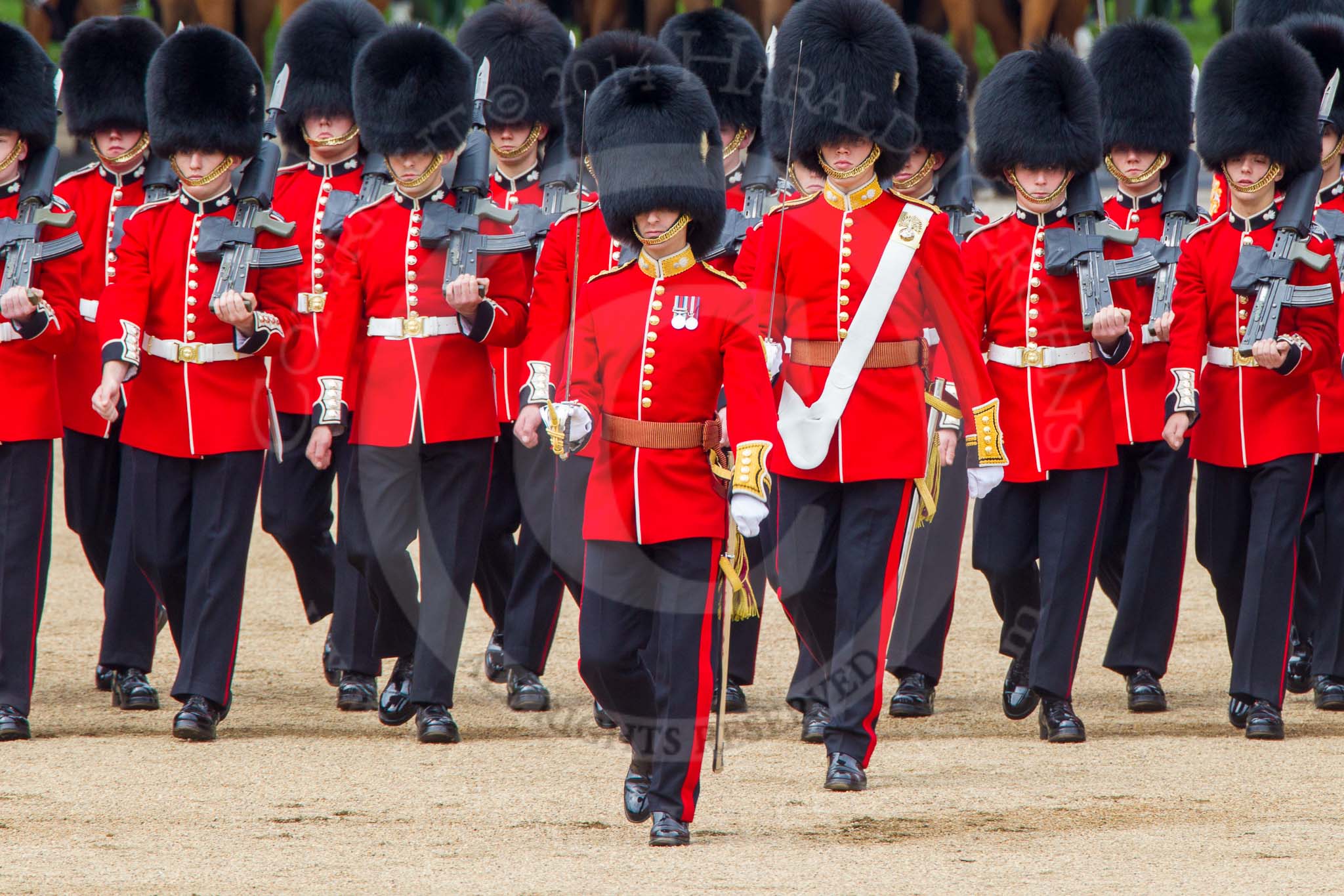 Trooping the Colour 2014.
Horse Guards Parade, Westminster,
London SW1A,

United Kingdom,
on 14 June 2014 at 11:18, image #502