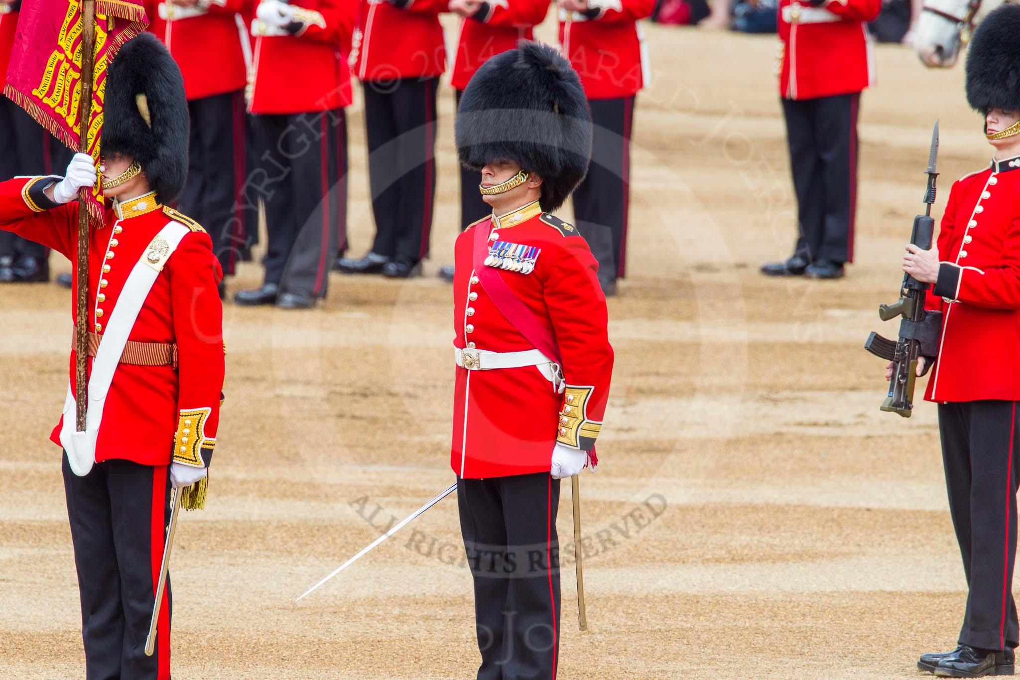 Trooping the Colour 2014.
Horse Guards Parade, Westminster,
London SW1A,

United Kingdom,
on 14 June 2014 at 11:22, image #546