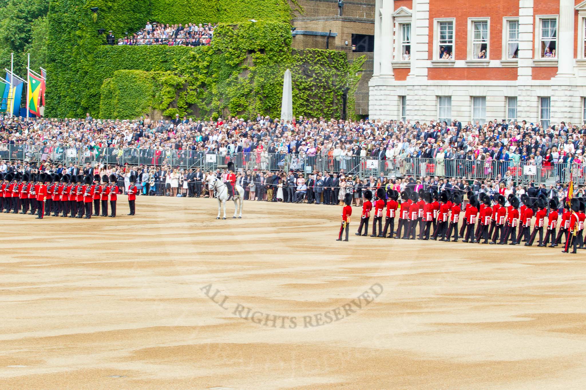 Trooping the Colour 2014.
Horse Guards Parade, Westminster,
London SW1A,

United Kingdom,
on 14 June 2014 at 11:25, image #552