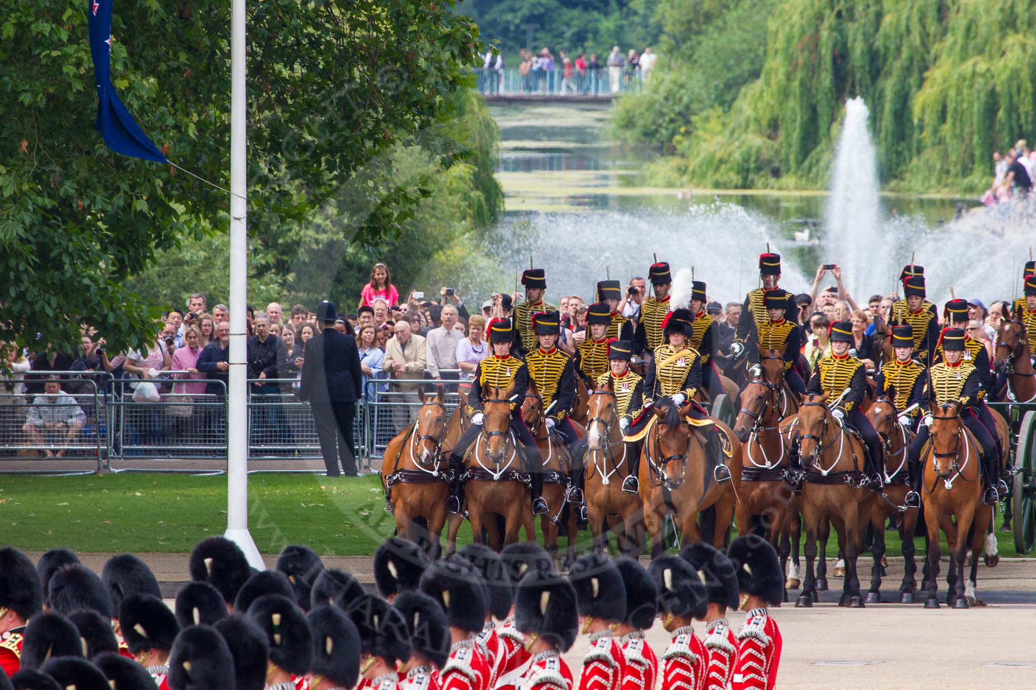Trooping the Colour 2014.
Horse Guards Parade, Westminster,
London SW1A,

United Kingdom,
on 14 June 2014 at 11:27, image #567