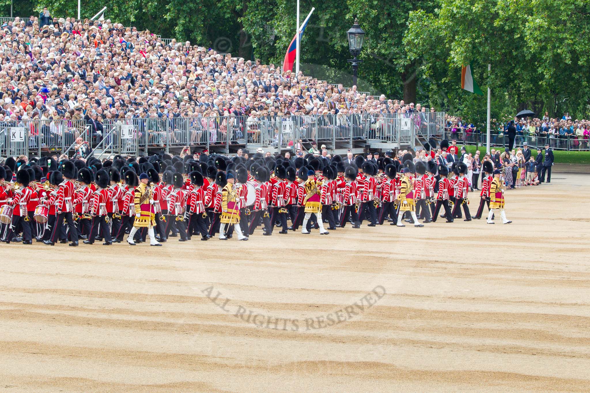 Trooping the Colour 2014.
Horse Guards Parade, Westminster,
London SW1A,

United Kingdom,
on 14 June 2014 at 11:27, image #568