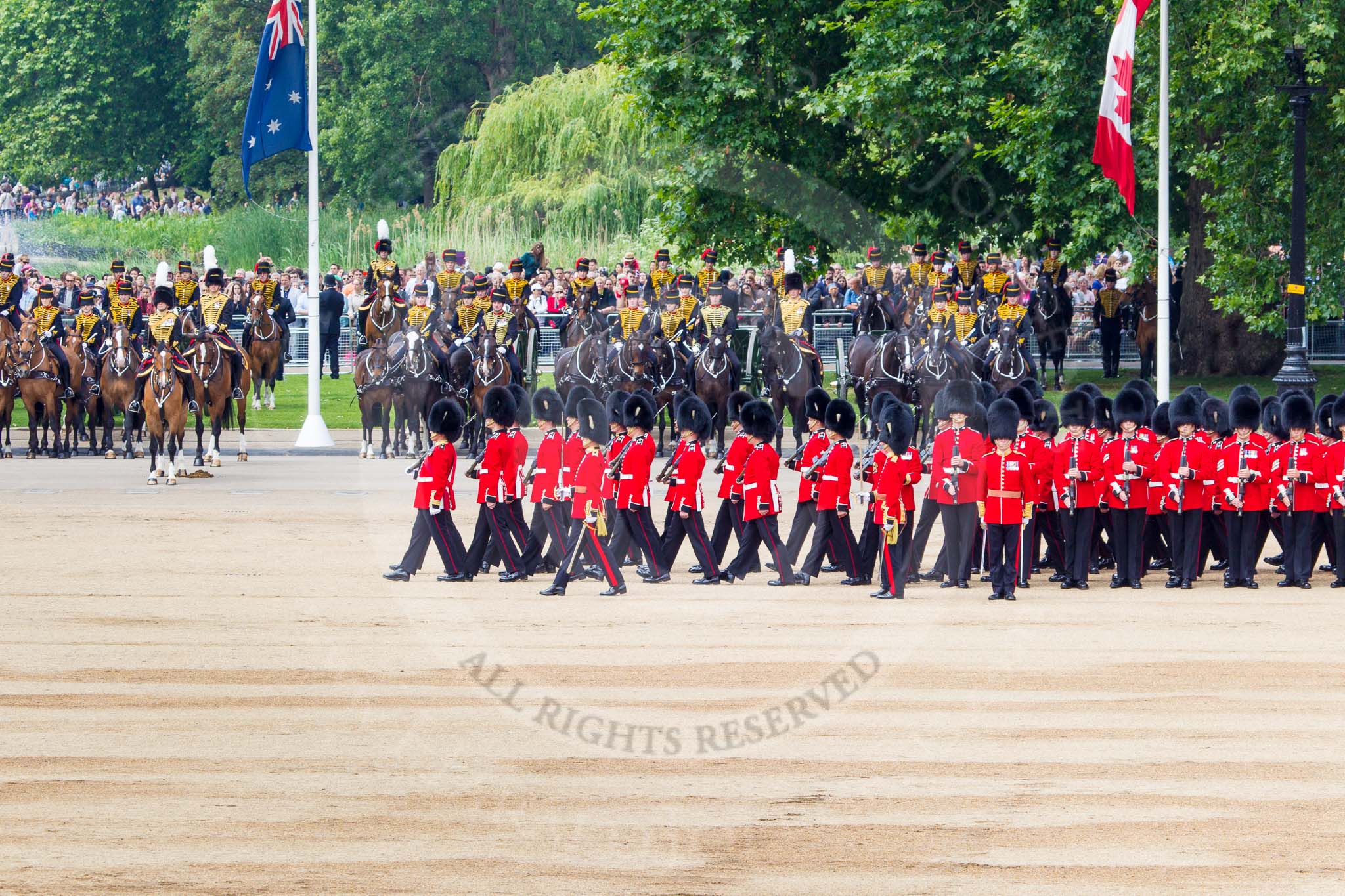 Trooping the Colour 2014.
Horse Guards Parade, Westminster,
London SW1A,

United Kingdom,
on 14 June 2014 at 11:28, image #574