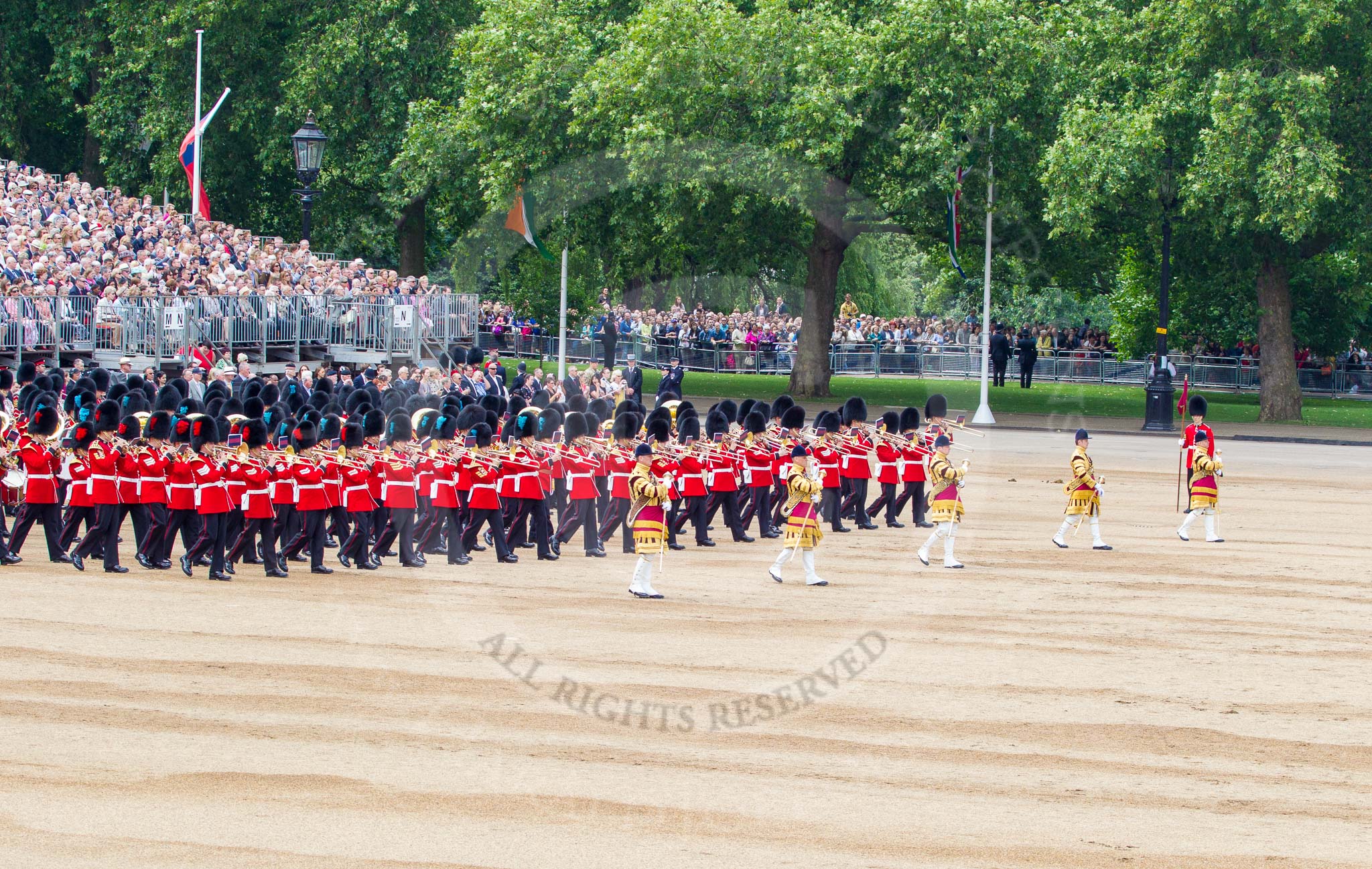Trooping the Colour 2014.
Horse Guards Parade, Westminster,
London SW1A,

United Kingdom,
on 14 June 2014 at 11:32, image #586