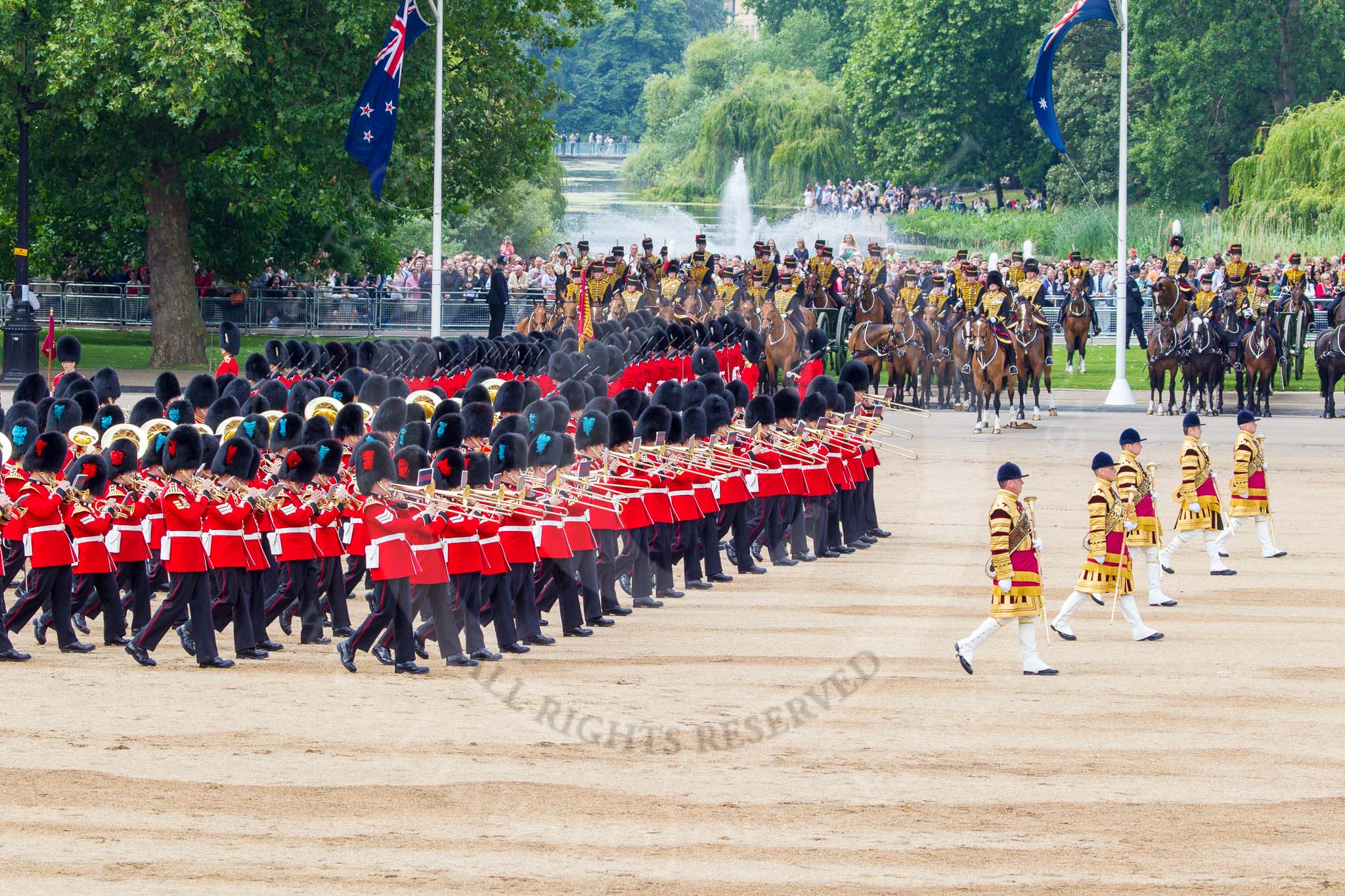 Trooping the Colour 2014.
Horse Guards Parade, Westminster,
London SW1A,

United Kingdom,
on 14 June 2014 at 11:33, image #587
