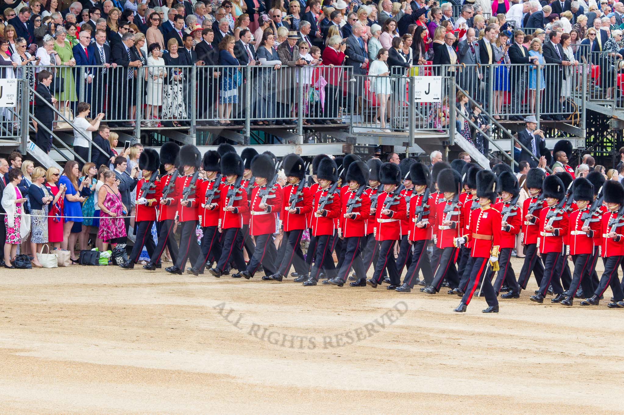 Trooping the Colour 2014.
Horse Guards Parade, Westminster,
London SW1A,

United Kingdom,
on 14 June 2014 at 11:35, image #605