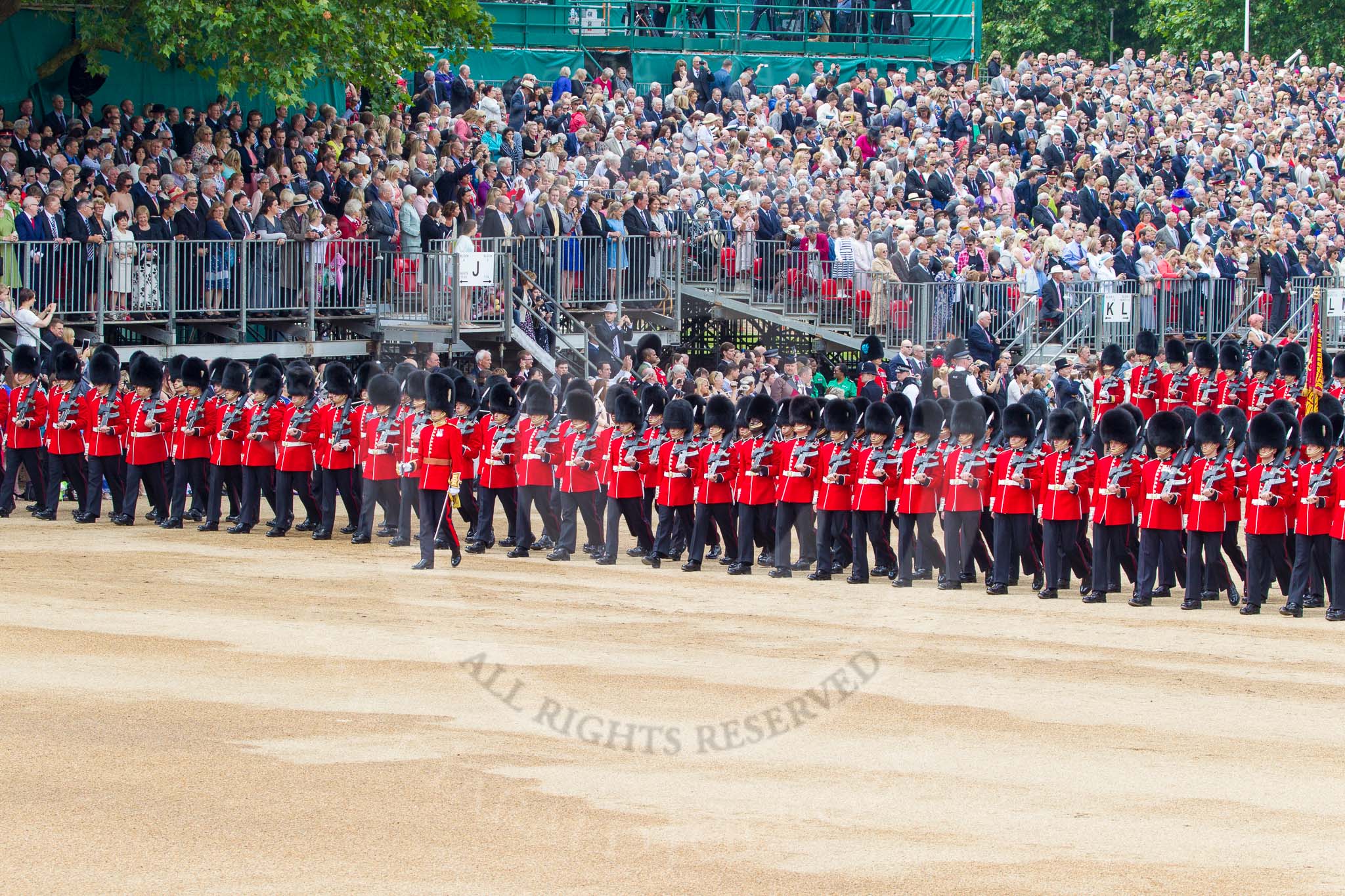 Trooping the Colour 2014.
Horse Guards Parade, Westminster,
London SW1A,

United Kingdom,
on 14 June 2014 at 11:35, image #606