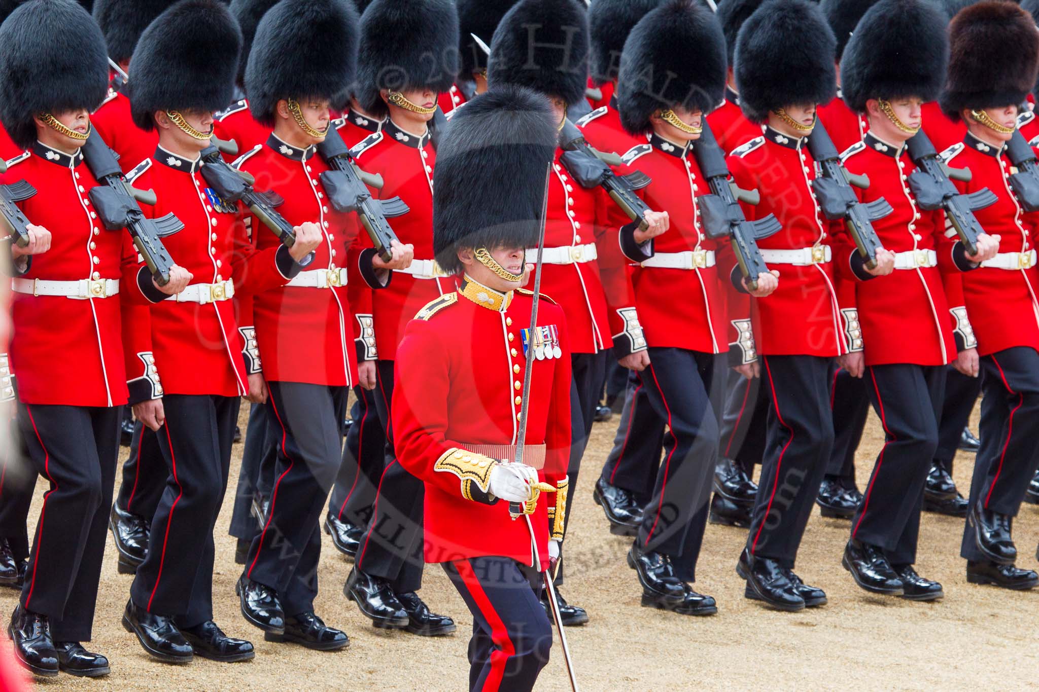 Trooping the Colour 2014.
Horse Guards Parade, Westminster,
London SW1A,

United Kingdom,
on 14 June 2014 at 11:37, image #630
